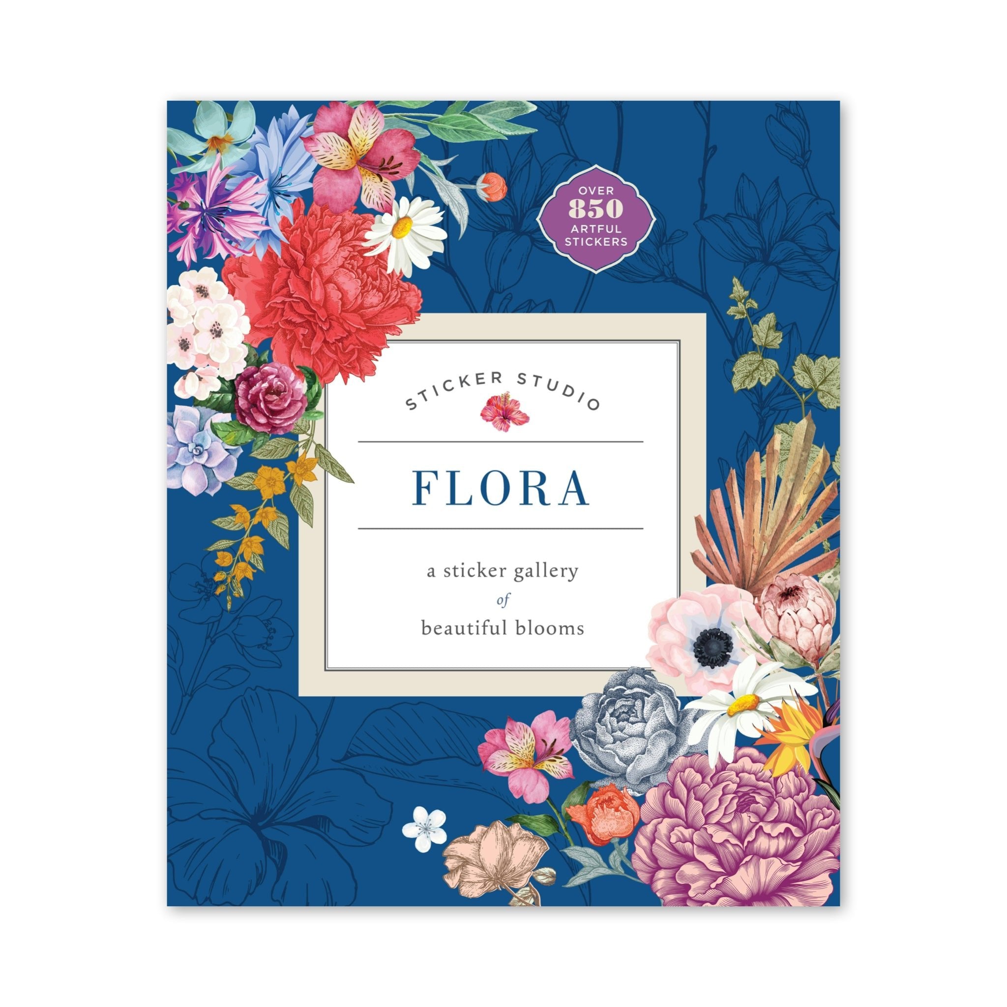 Sticker Studio: Flora: A Sticker Gallery Of Beautiful Blooms - bubblegum market