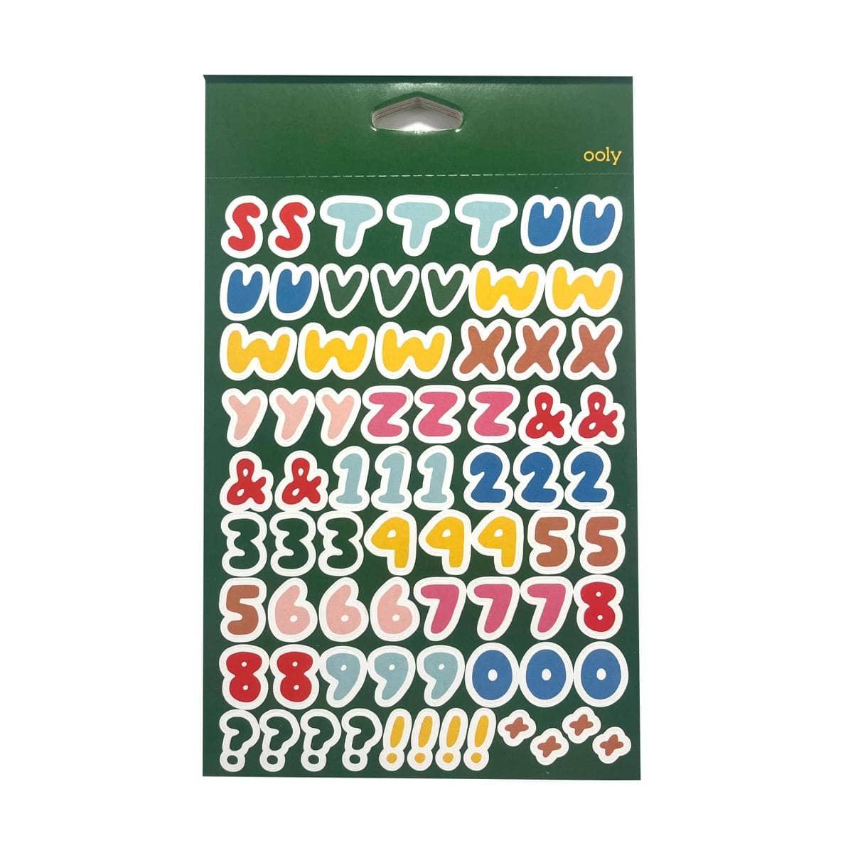 Stickiville Stickers X Suzy Ultman: Alphabet - bubblegum market