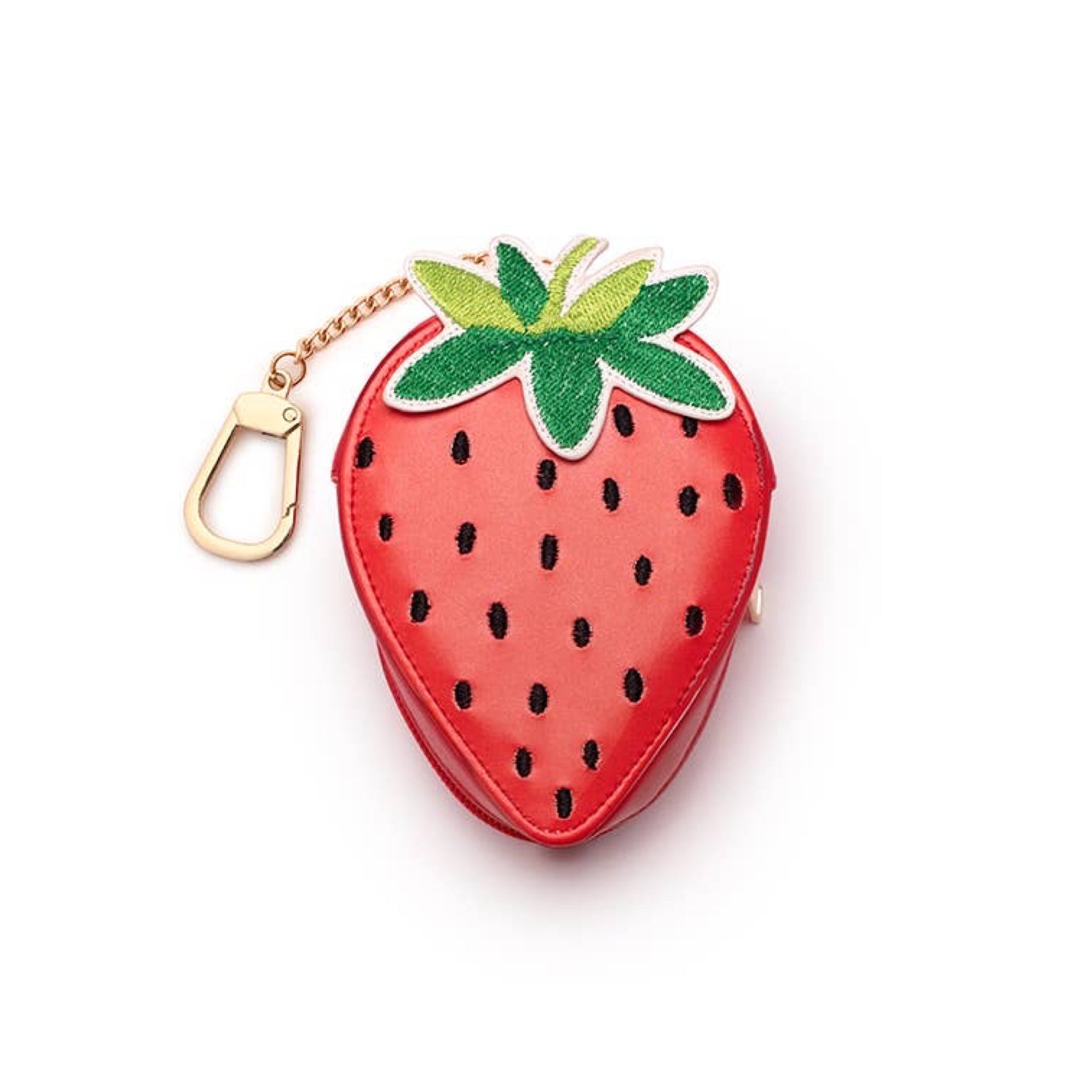 Strawberry Bag Charm & Shopper - bubblegum market