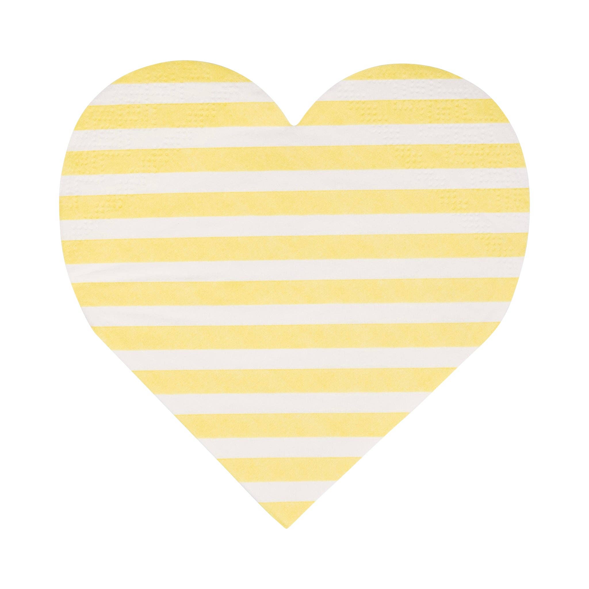 Striped Hearts Pastel Napkins - bubblegum market
