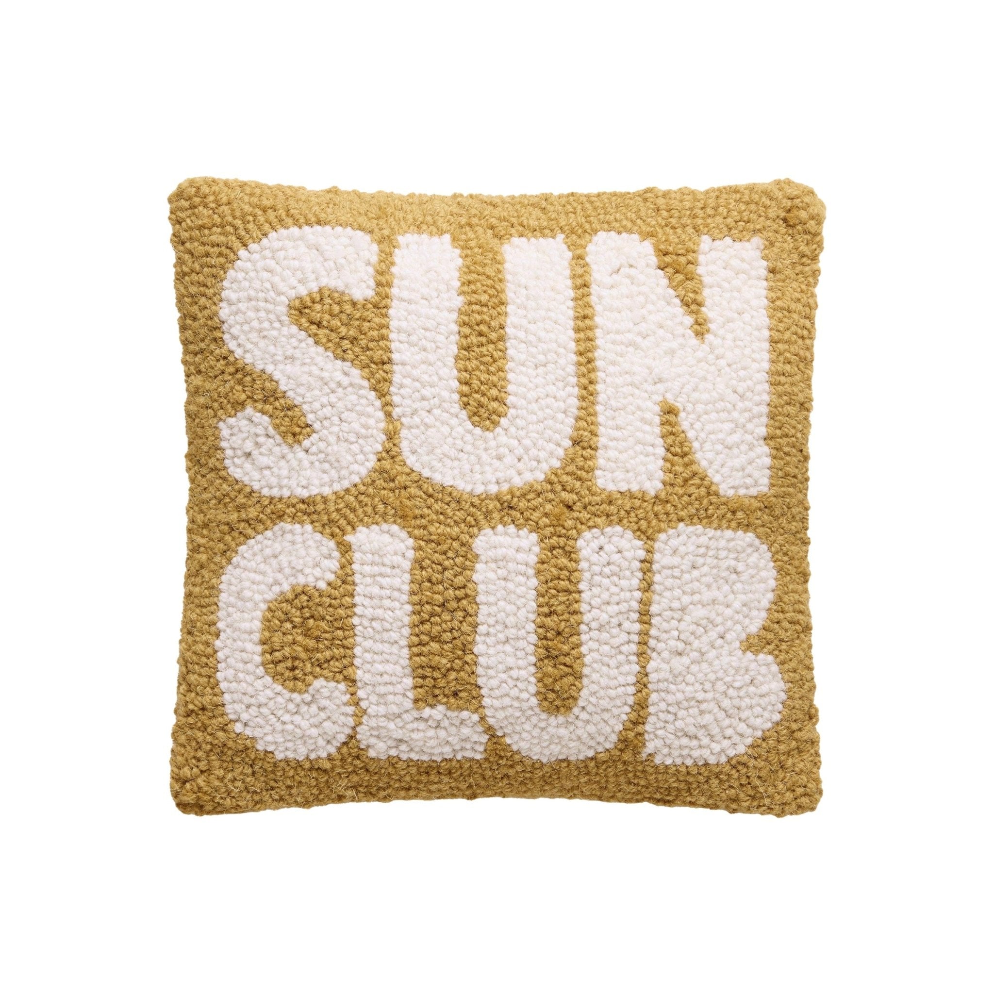 Sun Club Hook Pillow - bubblegum market