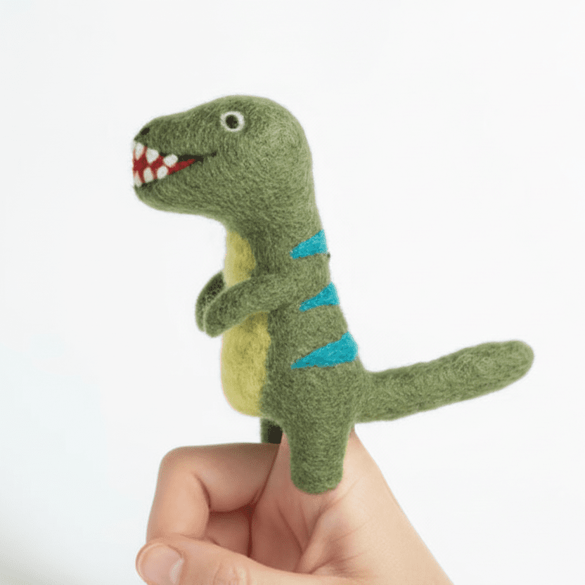 T - Rex Finger Puppet - bubblegum market