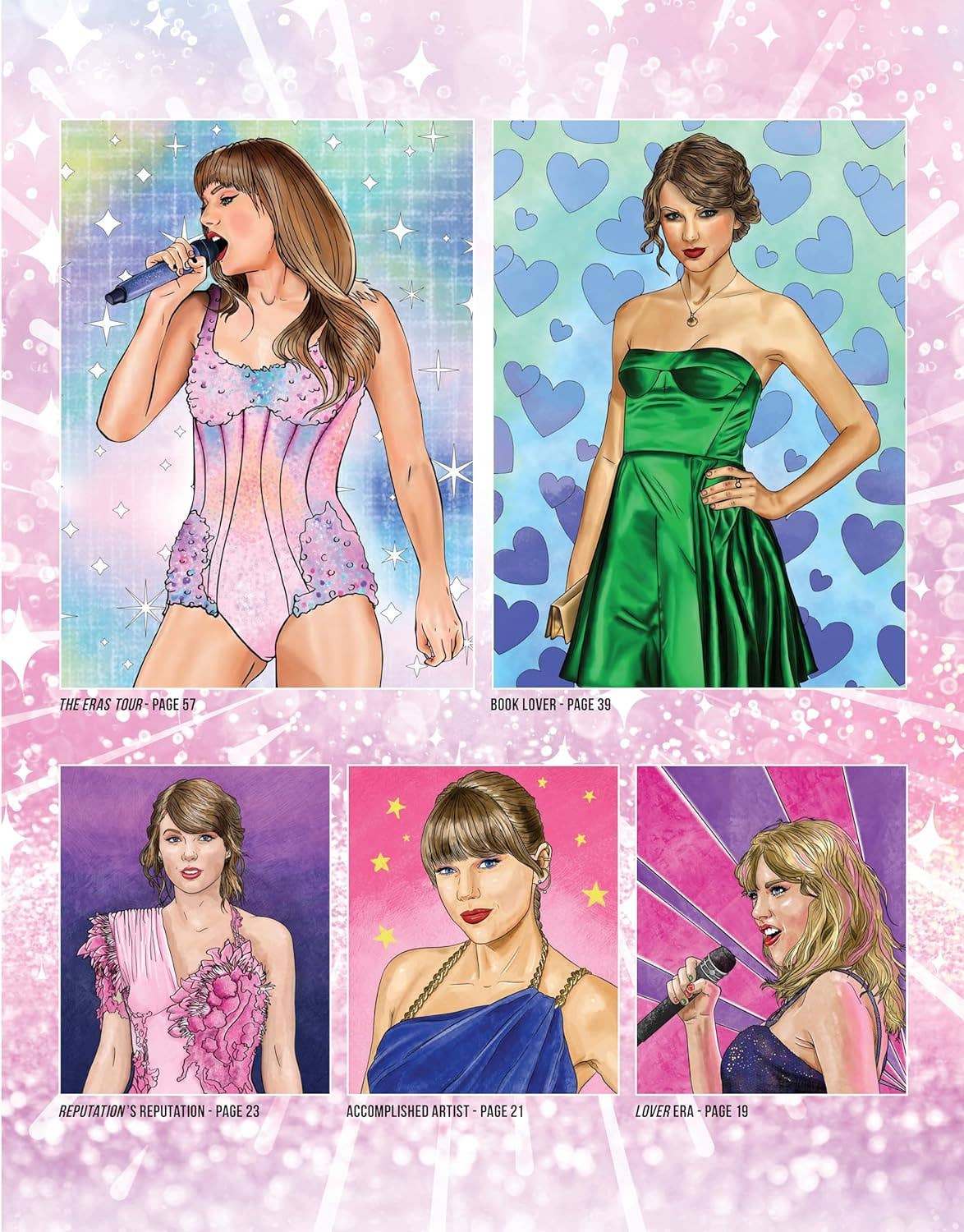 Taylor Swift Forever Coloring & Activity Book - bubblegum market