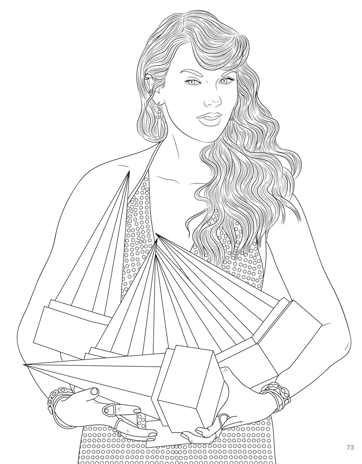 Taylor Swift Forever Coloring & Activity Book - bubblegum market