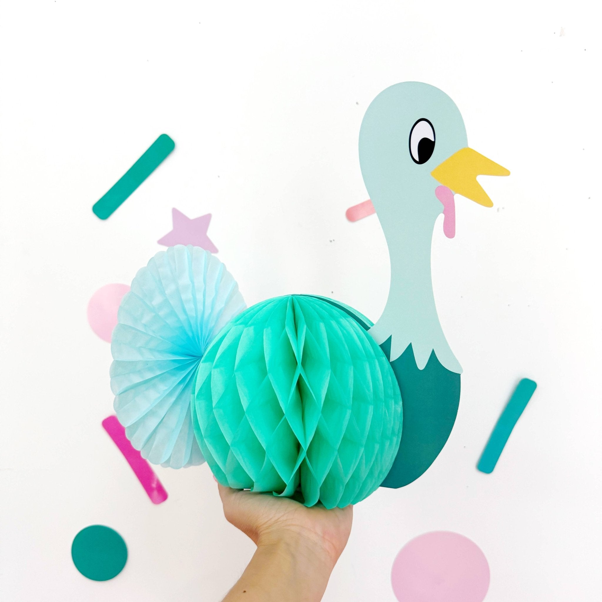 Thanksgiving Honeycomb Turkeys - bubblegum market
