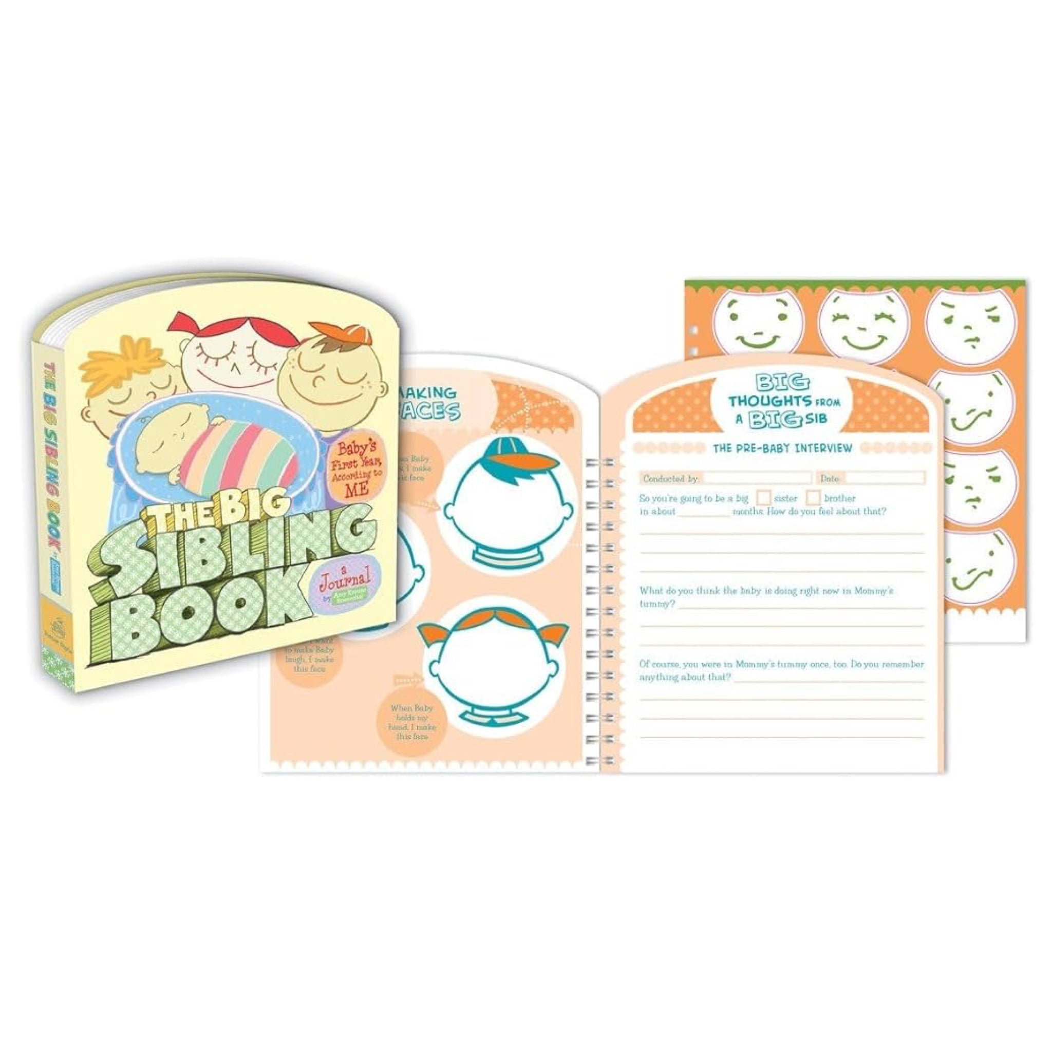 The Big Sibling Book: Baby's First Year According to ME - bubblegum market