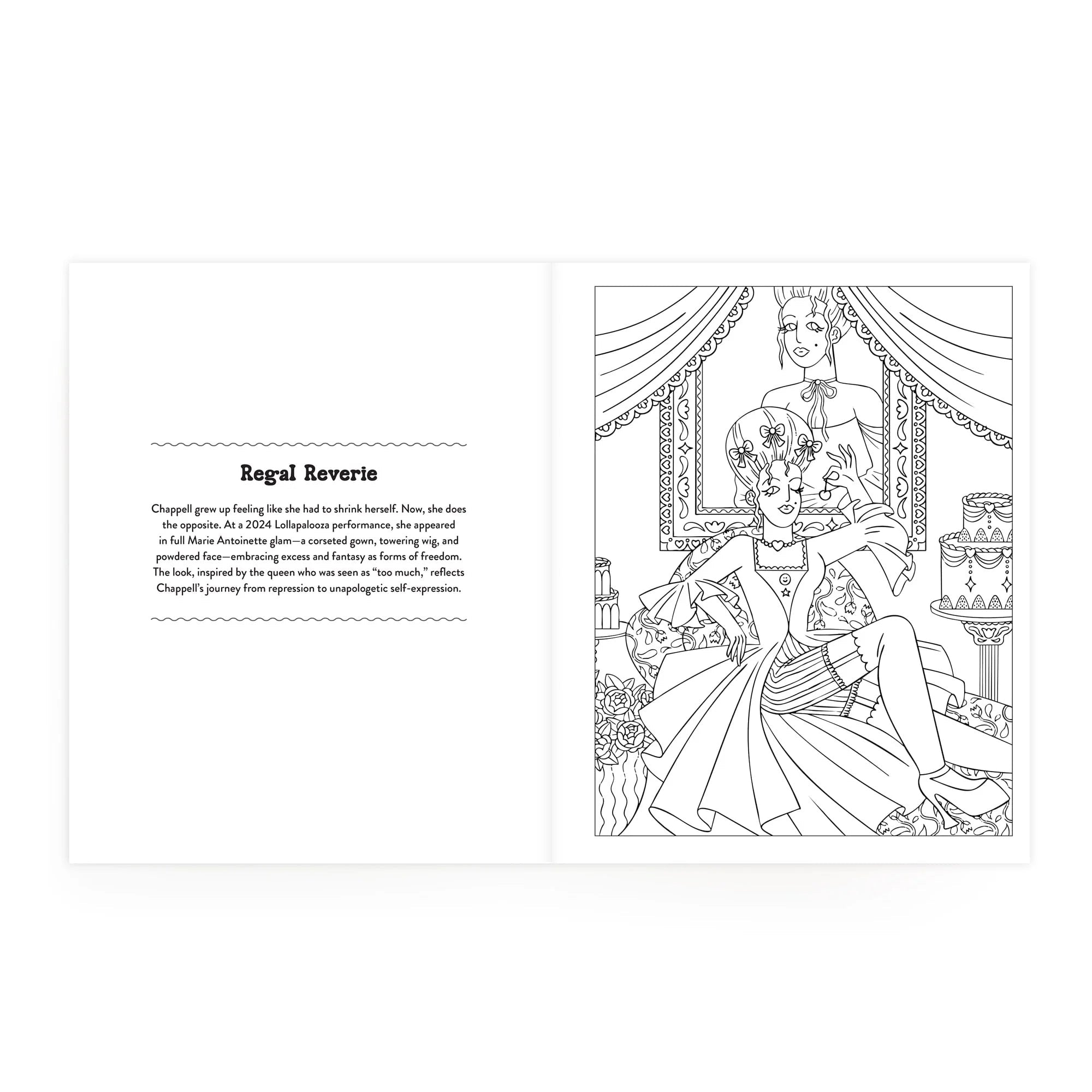 The Chappell Roan Coloring Book - bubblegum market