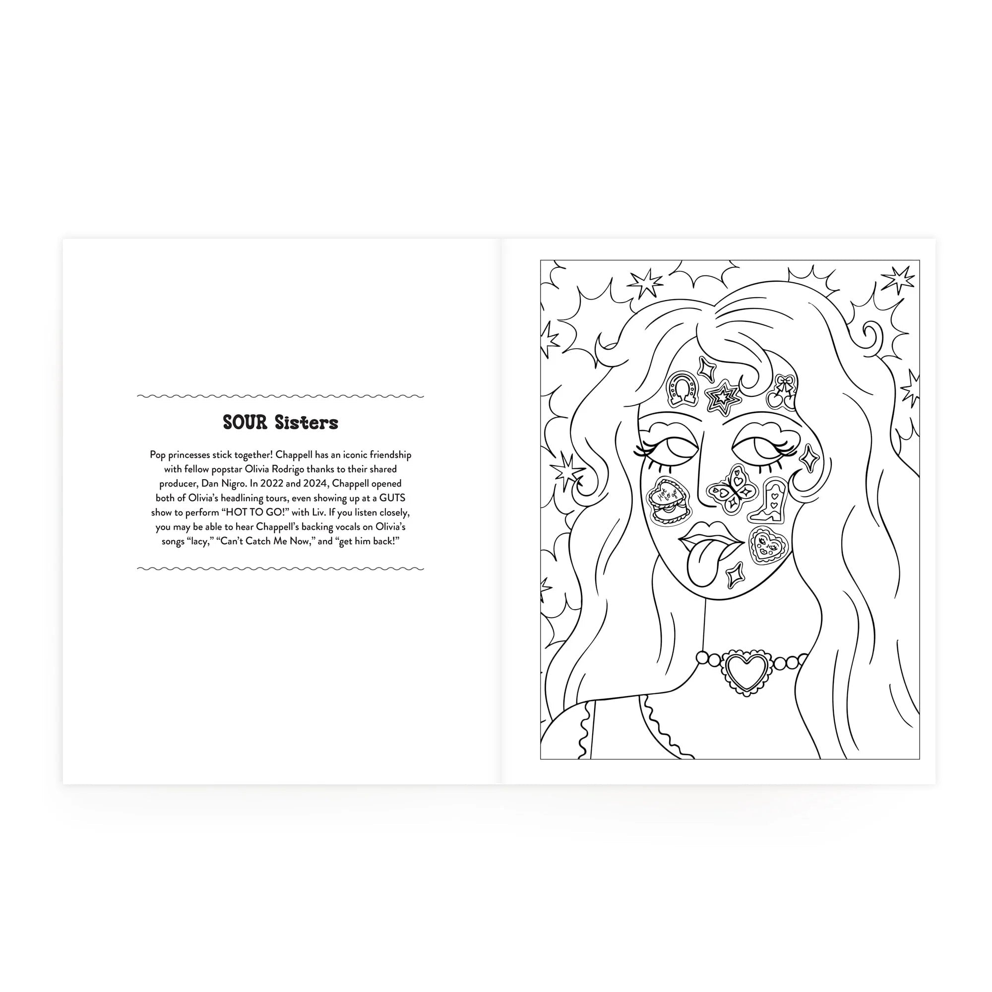 The Chappell Roan Coloring Book - bubblegum market