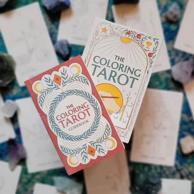 The Coloring Tarot | A Deck and Guidebook to Color and Create - bubblegum market