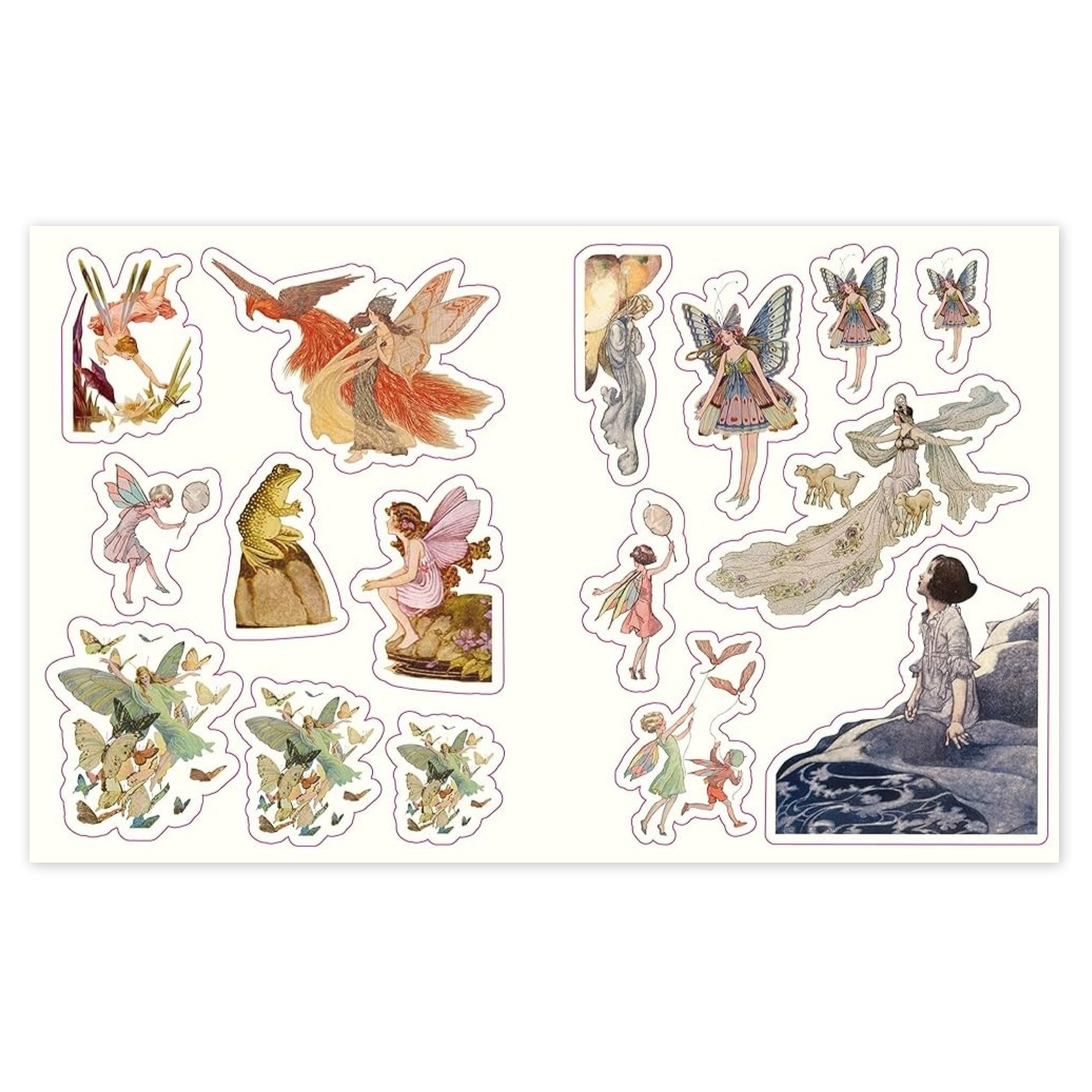 The Forests, Fairies & Fungi Sticker Anthology - bubblegum market