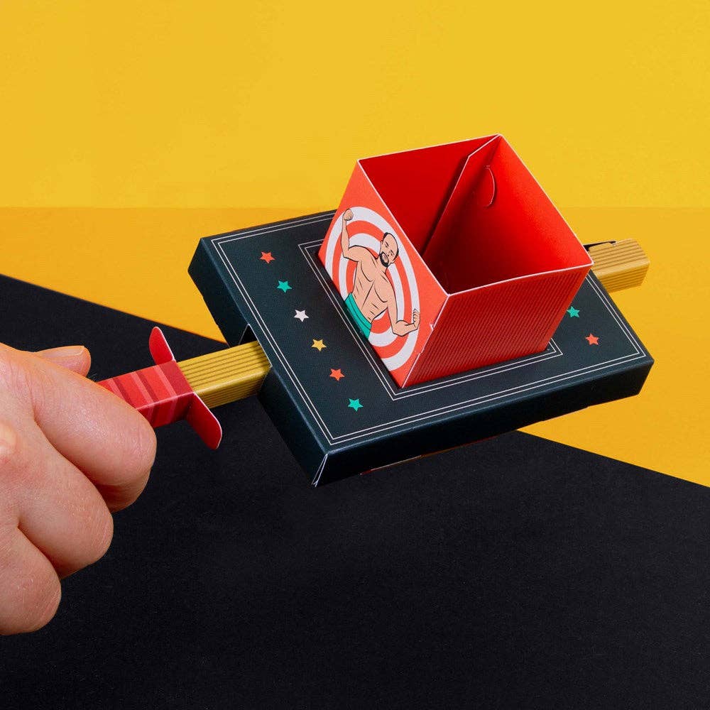 The Human Pincushion Illusion Magic Trick - bubblegum market