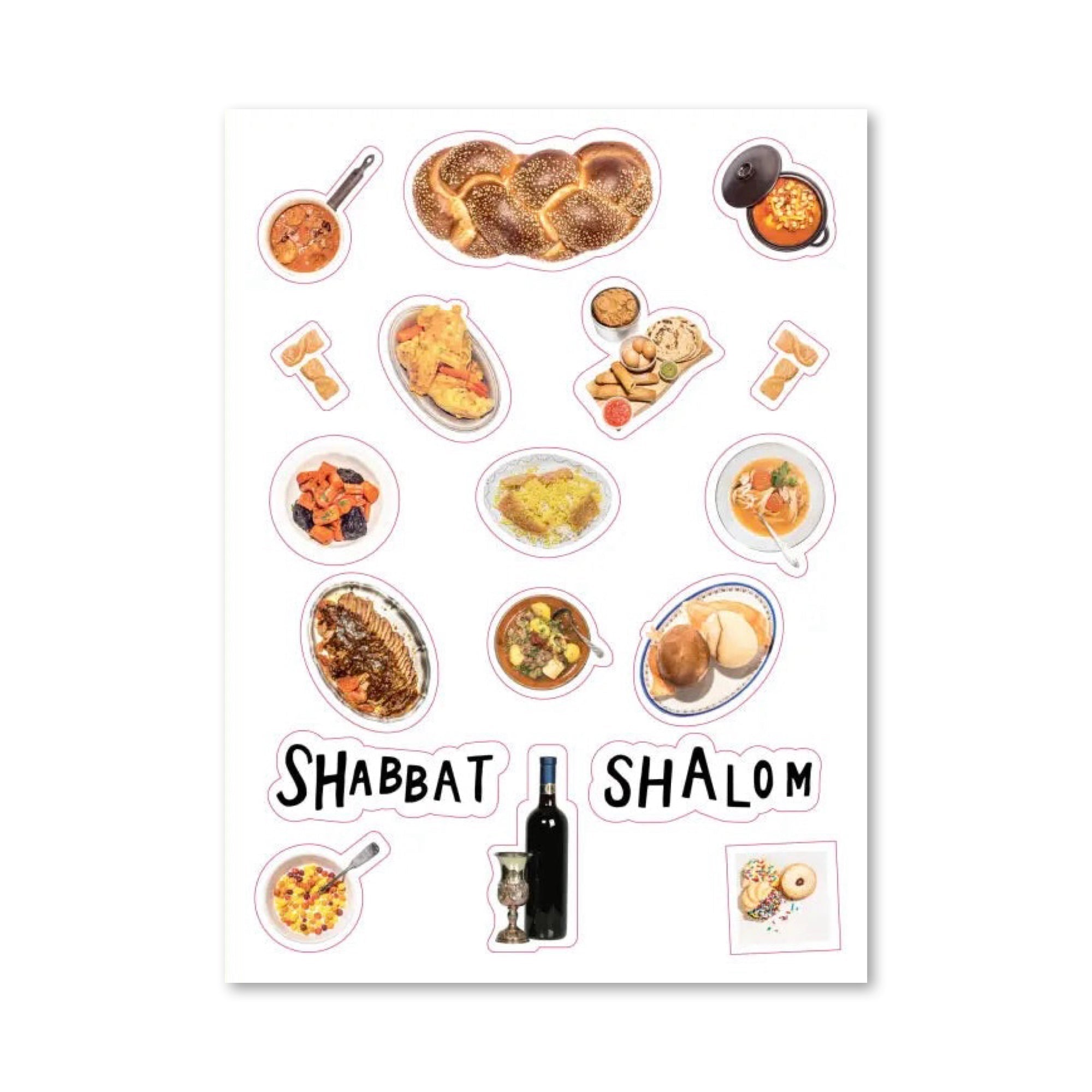 The Jewish Foods Sticker Book - bubblegum market