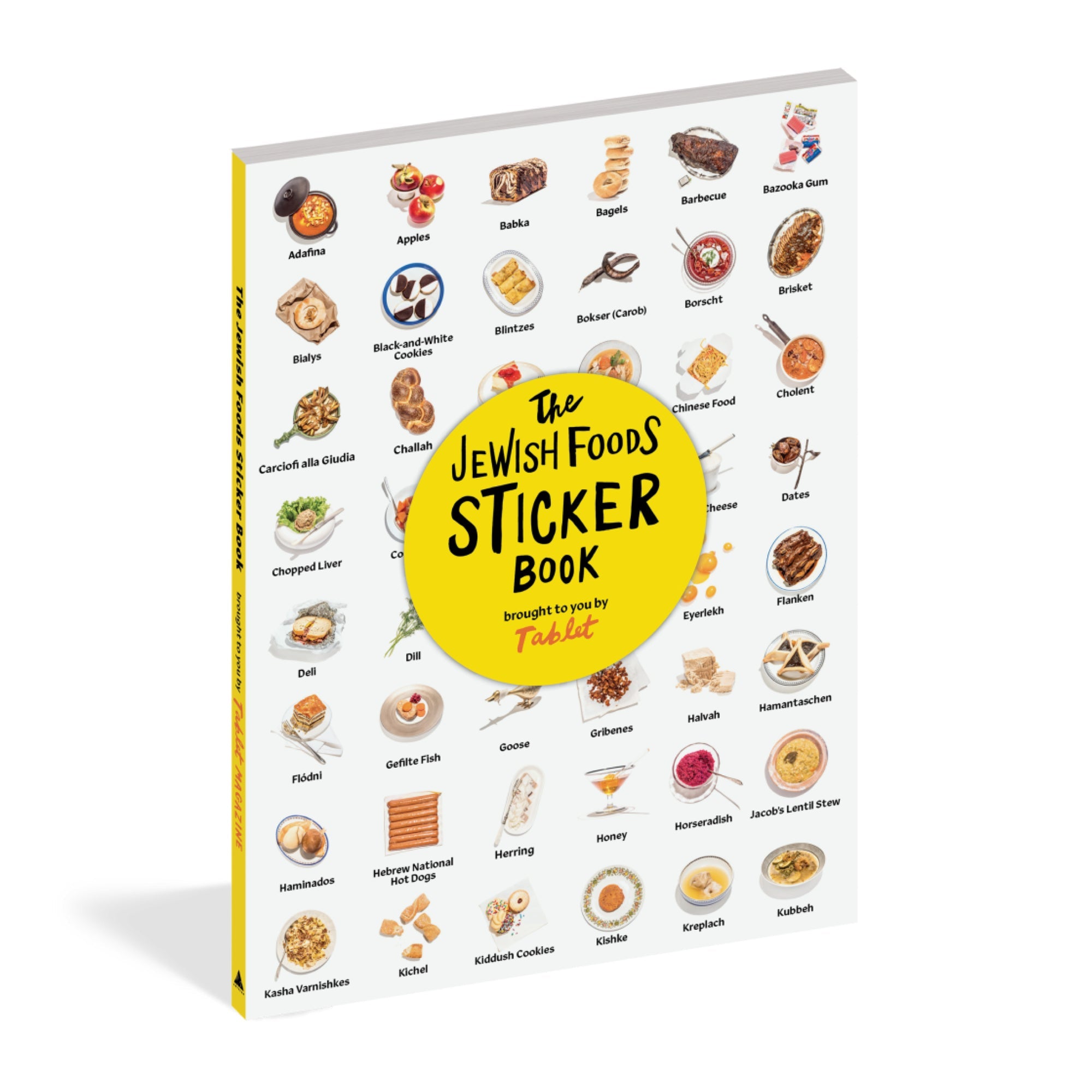 The Jewish Foods Sticker Book - bubblegum market
