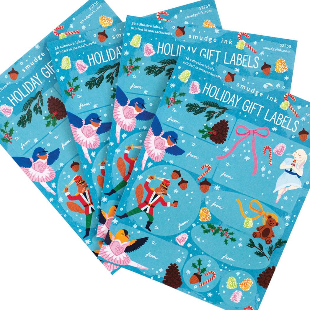The Nutcracker Holiday Gift Labels - bubblegum market