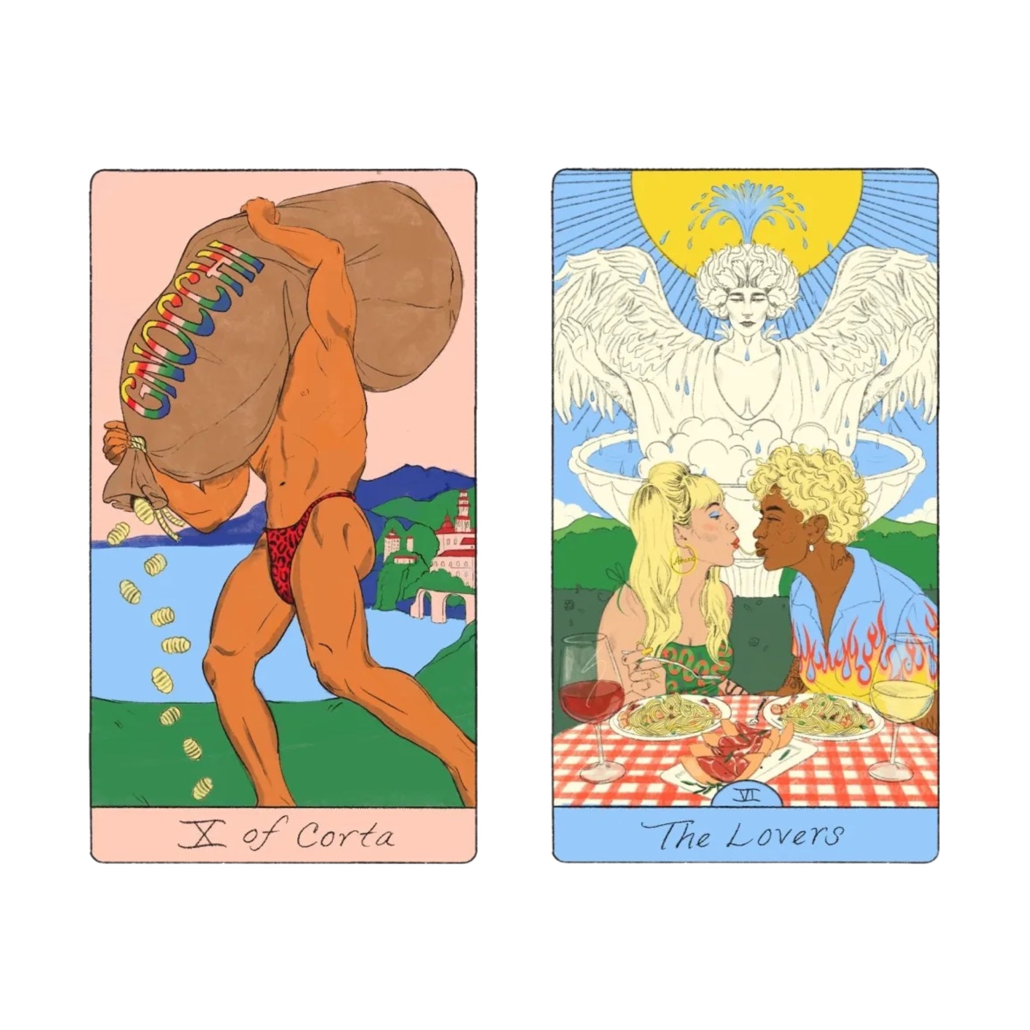 The Pasta Tarot - bubblegum market