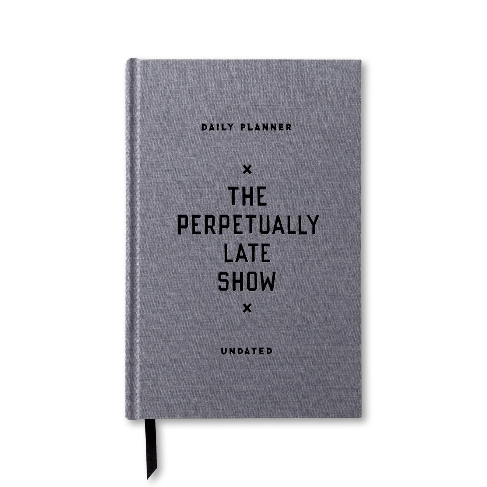 The Perpetually Late Show Undated Planner - bubblegum market