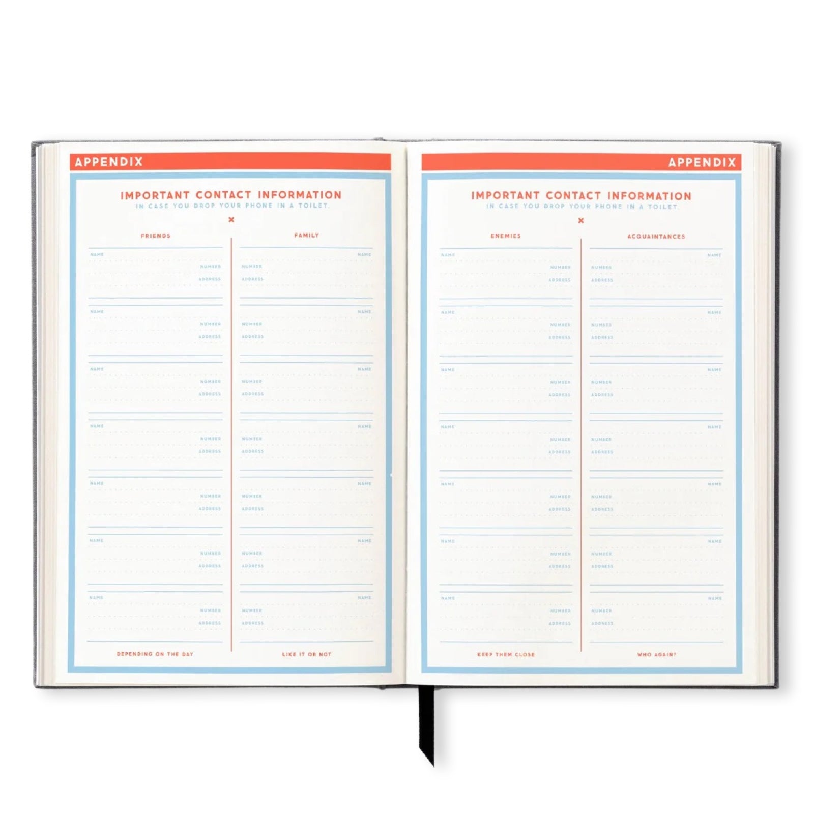 The Perpetually Late Show Undated Planner - bubblegum market