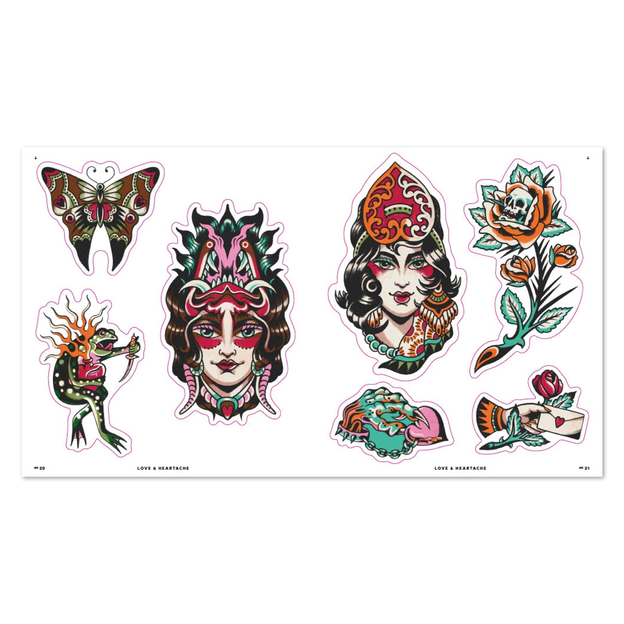The Tattoo Sticker Book - bubblegum market