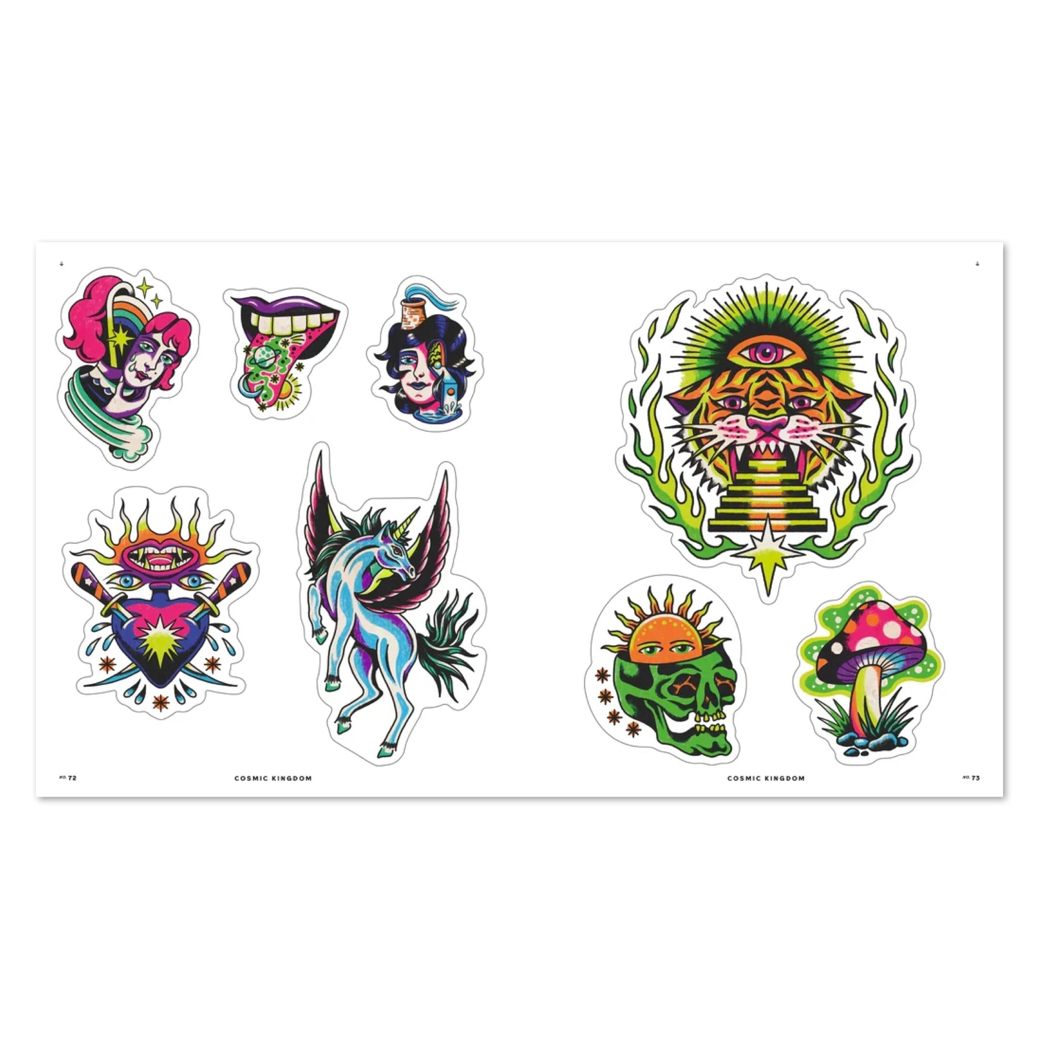 The Tattoo Sticker Book - bubblegum market