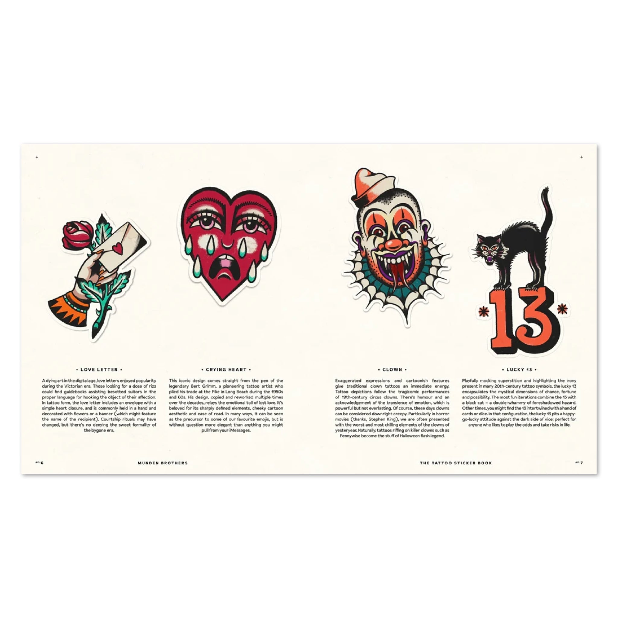 The Tattoo Sticker Book - bubblegum market