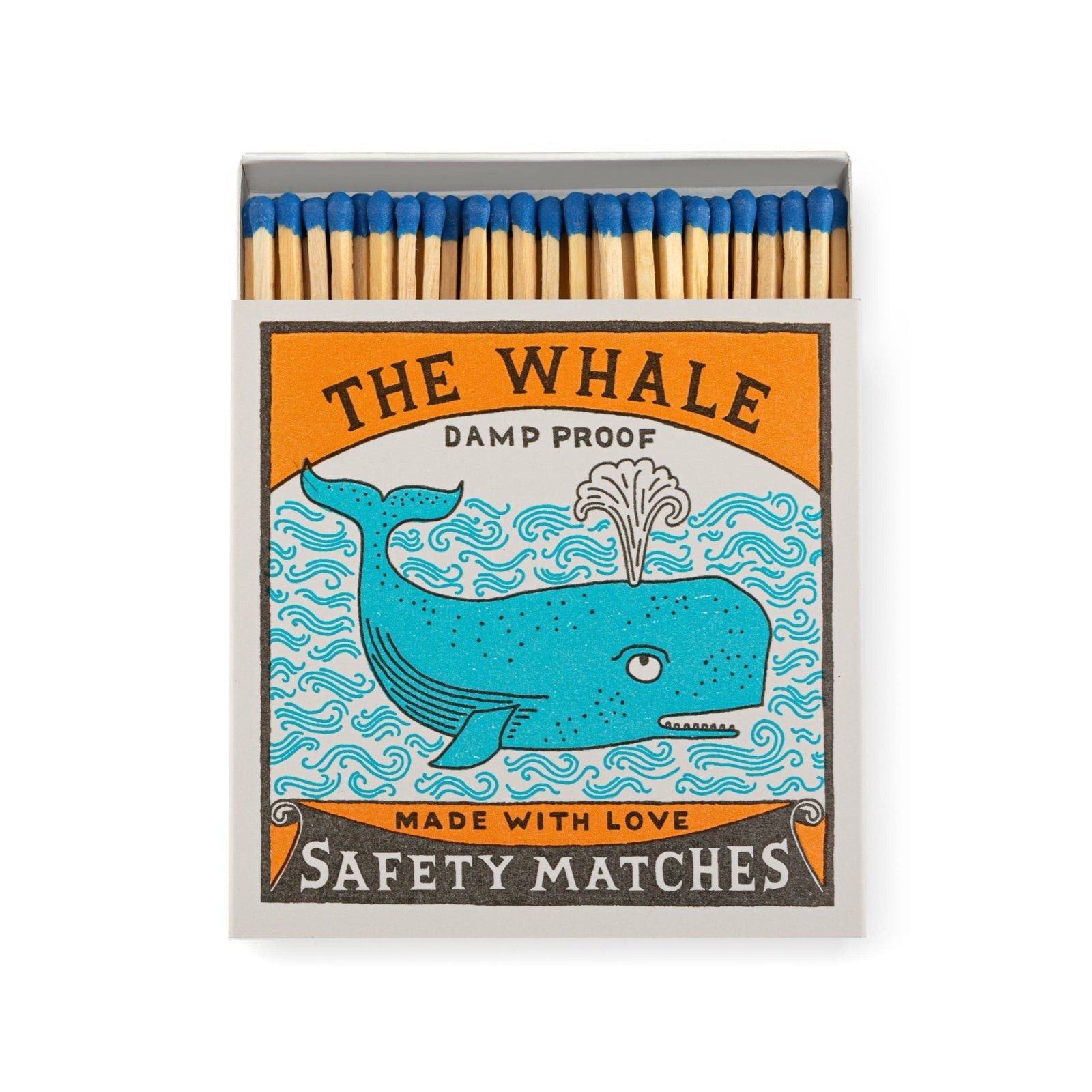 The Whale Luxury Safety Matches - bubblegum market