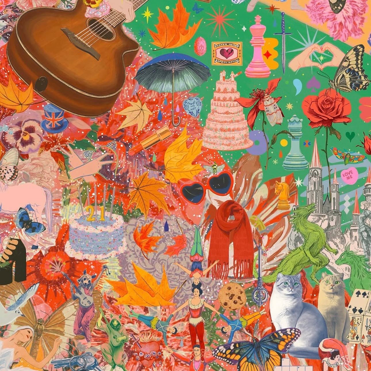 The World of Taylor: An Unofficial 1000 - piece Jigsaw Puzzle - bubblegum market