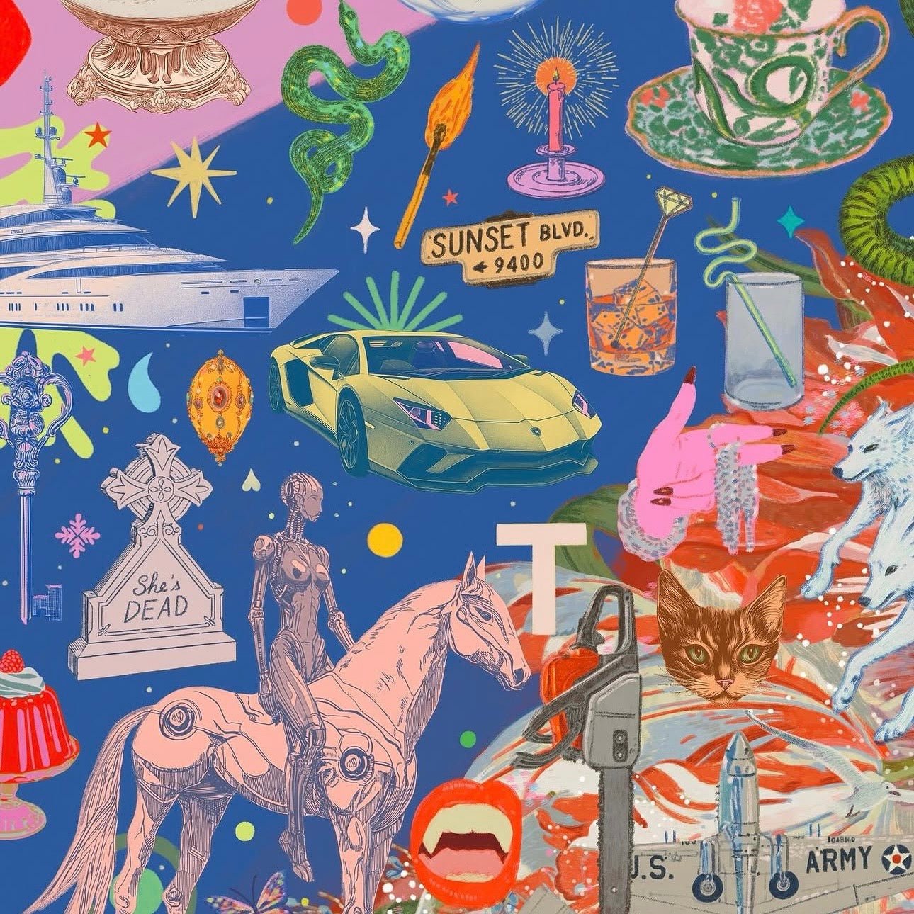 The World of Taylor: An Unofficial 1000 - piece Jigsaw Puzzle - bubblegum market