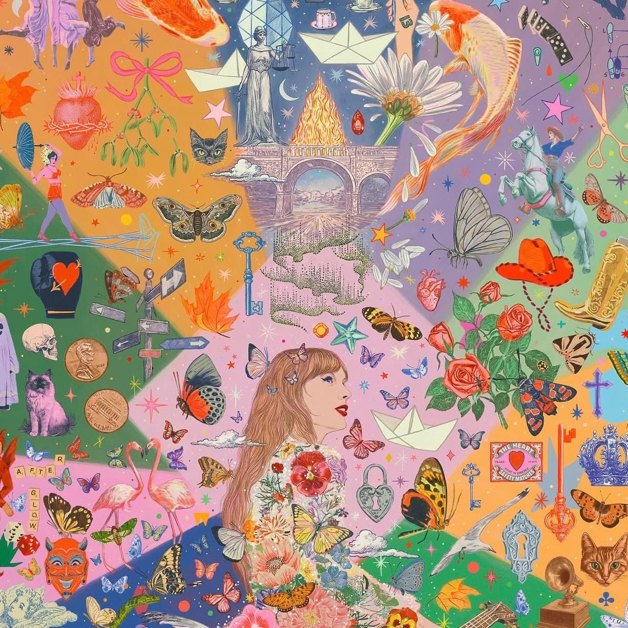 The World of Taylor: An Unofficial 1000 - piece Jigsaw Puzzle - bubblegum market