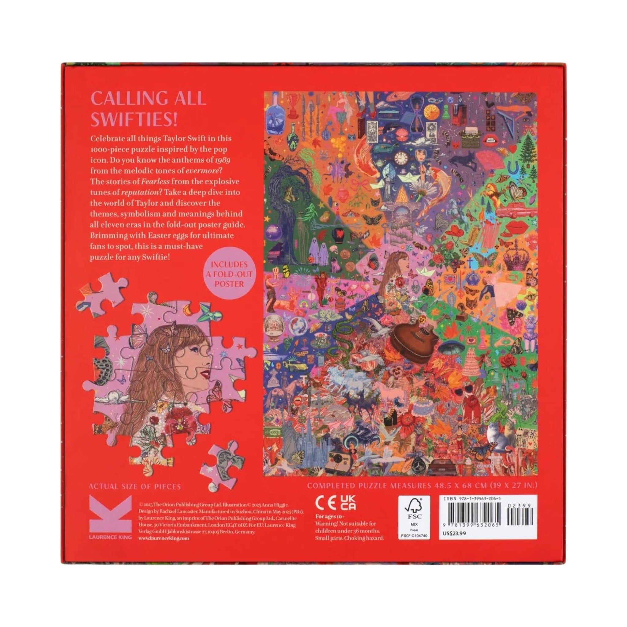 The World of Taylor: An Unofficial 1000 - piece Jigsaw Puzzle - bubblegum market