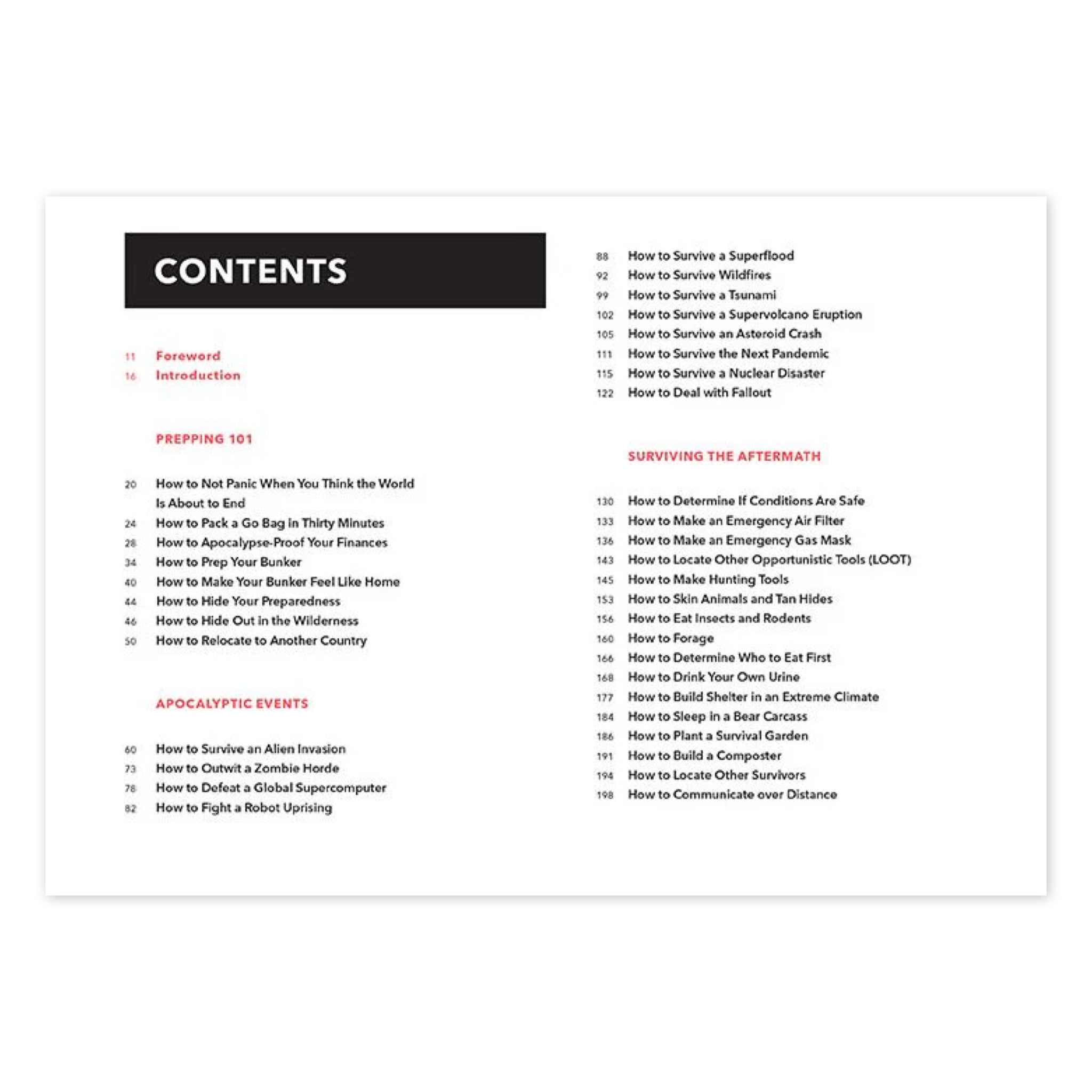 The Worst - Case Scenario Survival Handbook: Apocalypse - bubblegum market