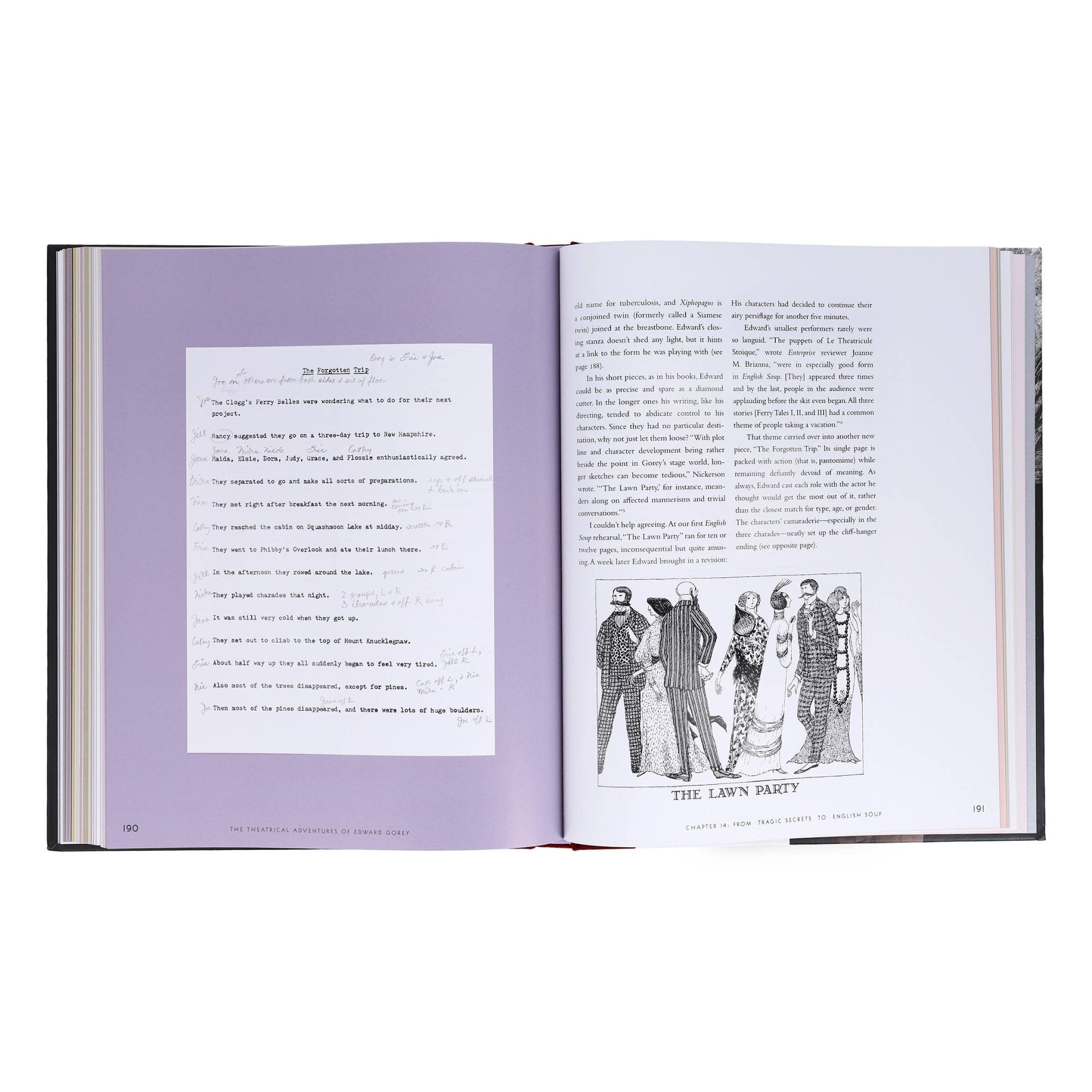 Theatrical Adventures of Edward Gorey - bubblegum market