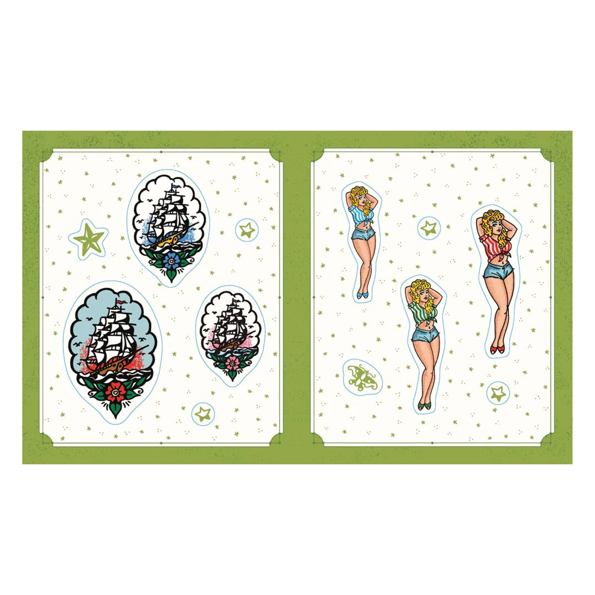 This is a Sticker Book for People Who Love Tattoos - bubblegum market