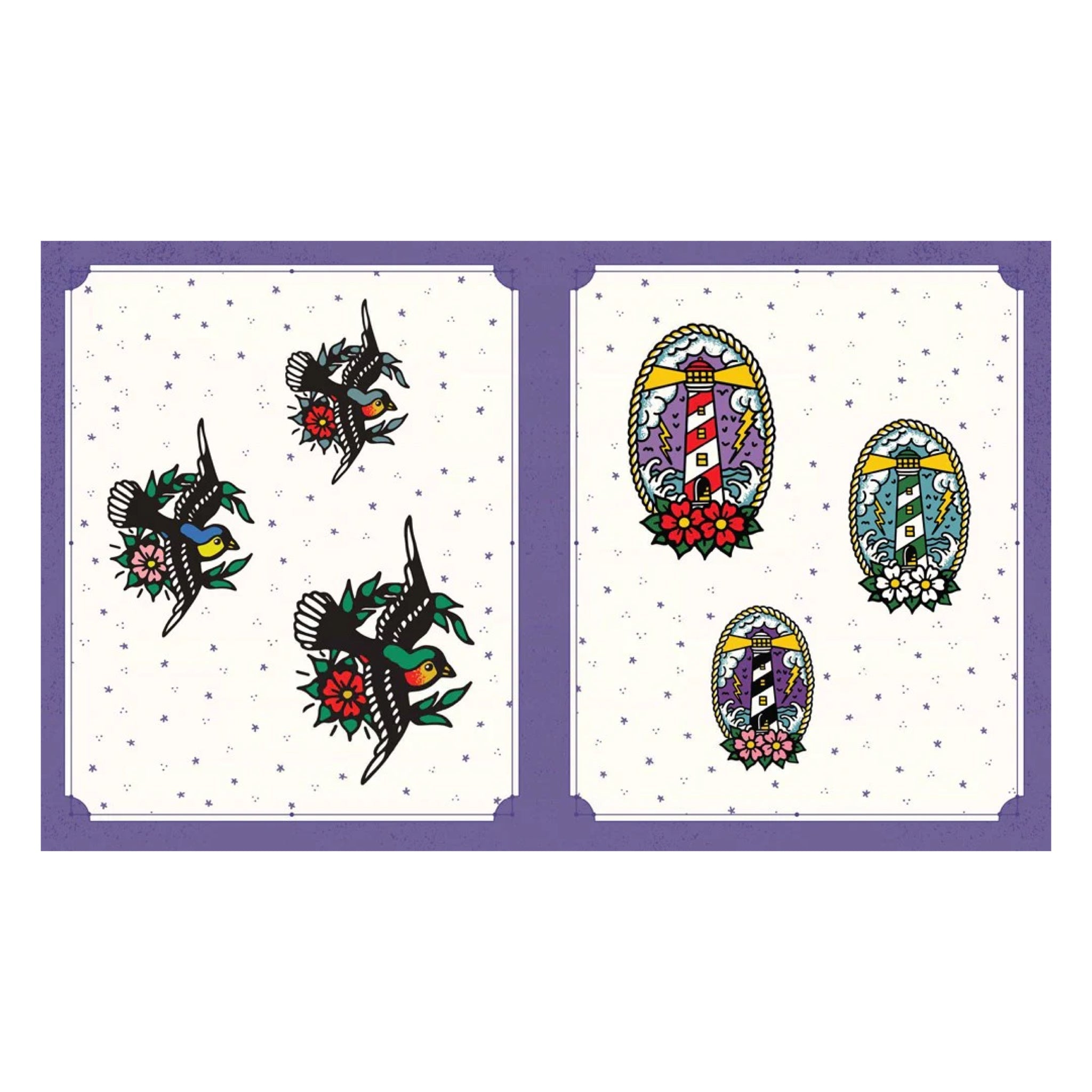 This is a Sticker Book for People Who Love Tattoos - bubblegum market