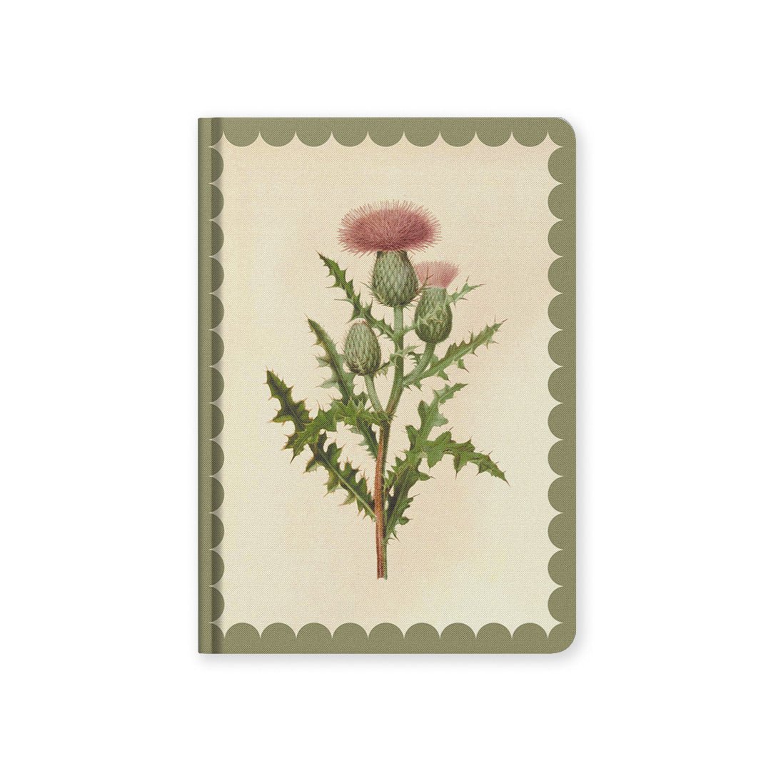 Thistle A5 Hardback Notebook - bubblegum market