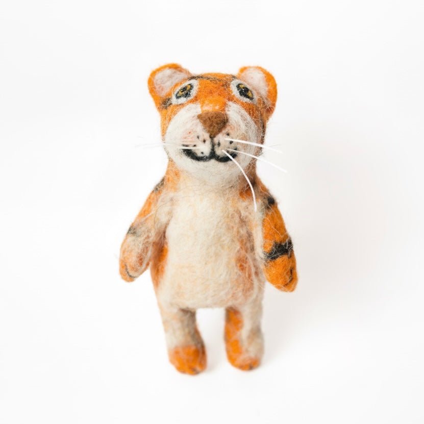 Tiger Finger Puppet - bubblegum market