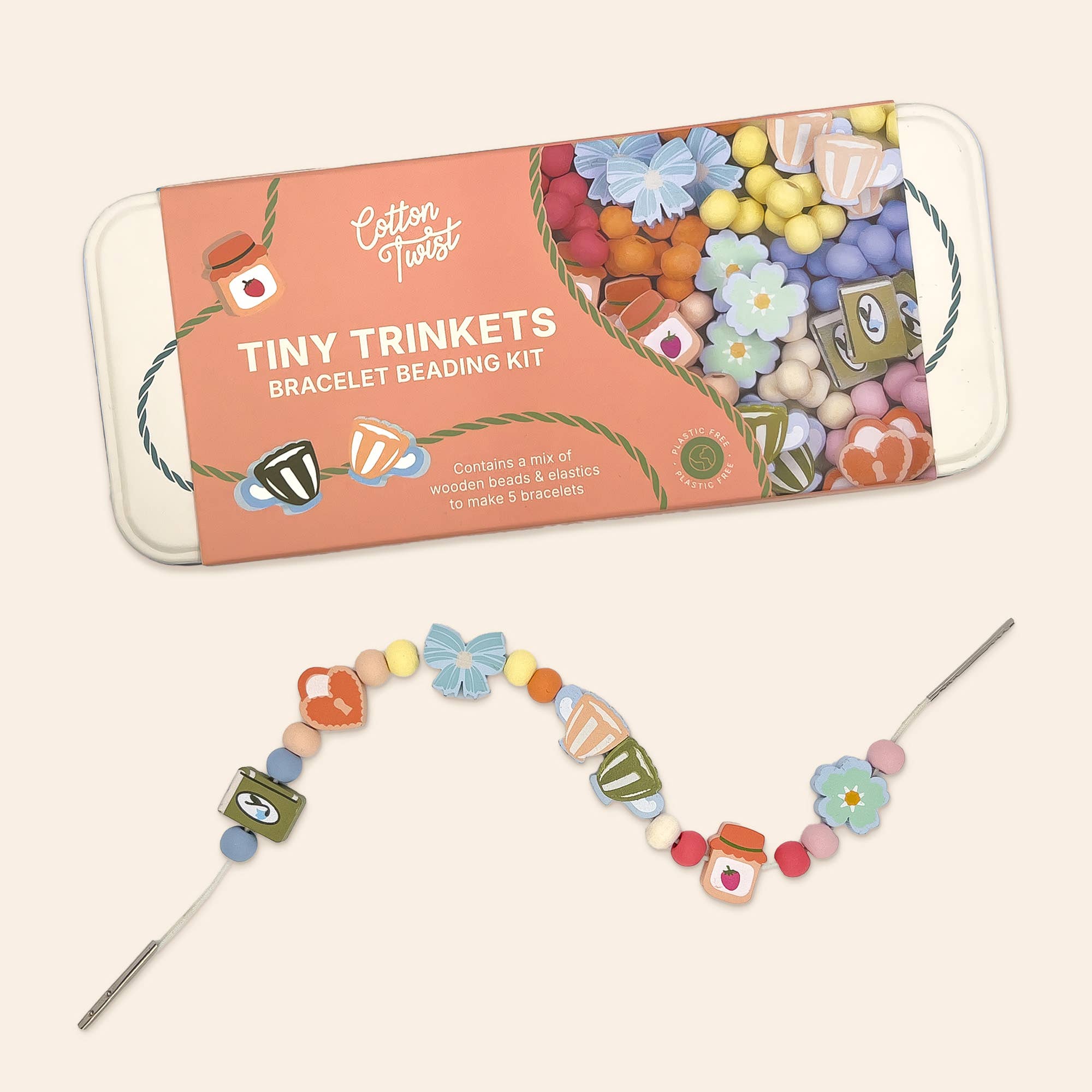 Tiny Trinkets Beading Kit - bubblegum market