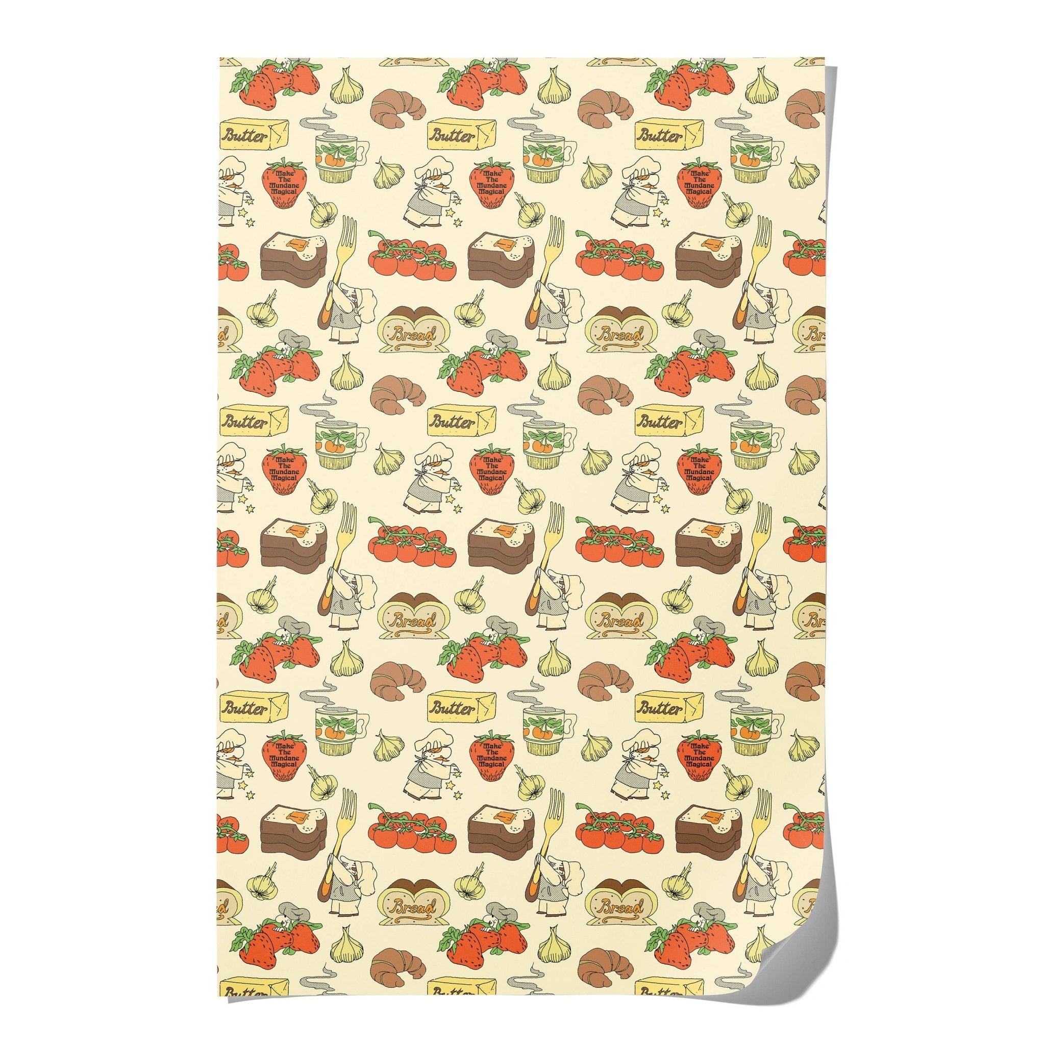 Today's Special Wrapping Paper Sheets (Roll of 3) - bubblegum market