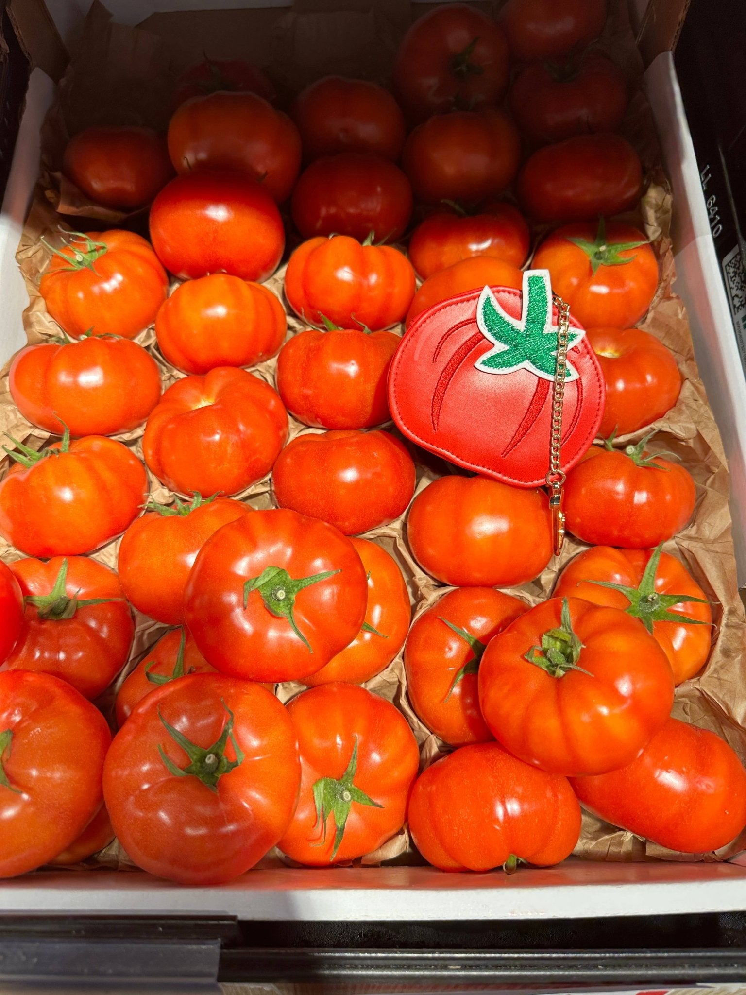 Tomato Bag Charm & Shopper - bubblegum market