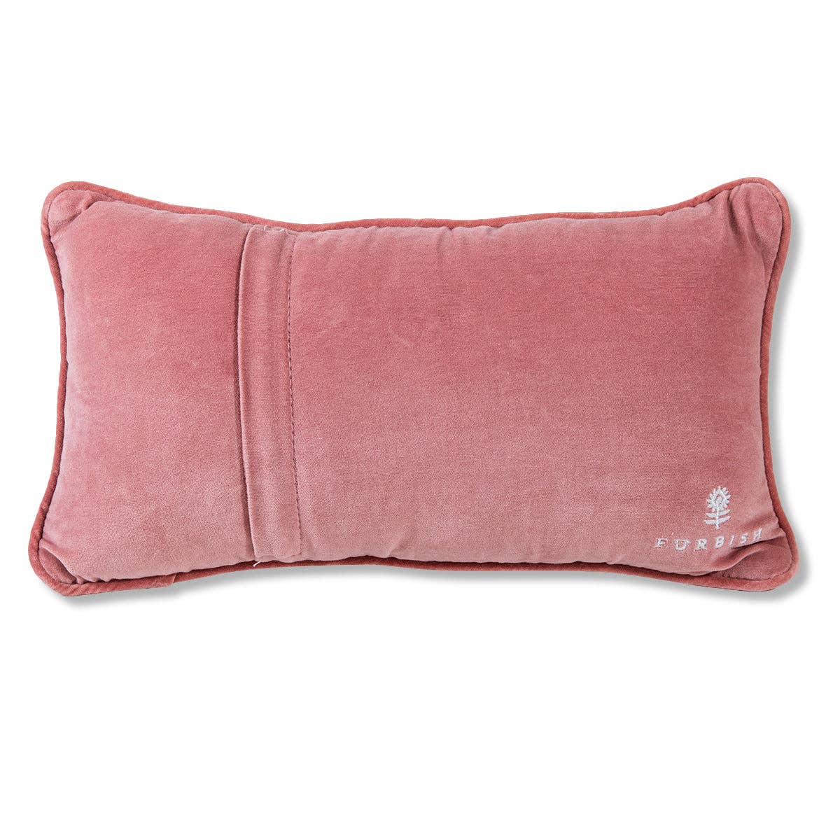 TOO MUCH Needlepoint Pillow - bubblegum market