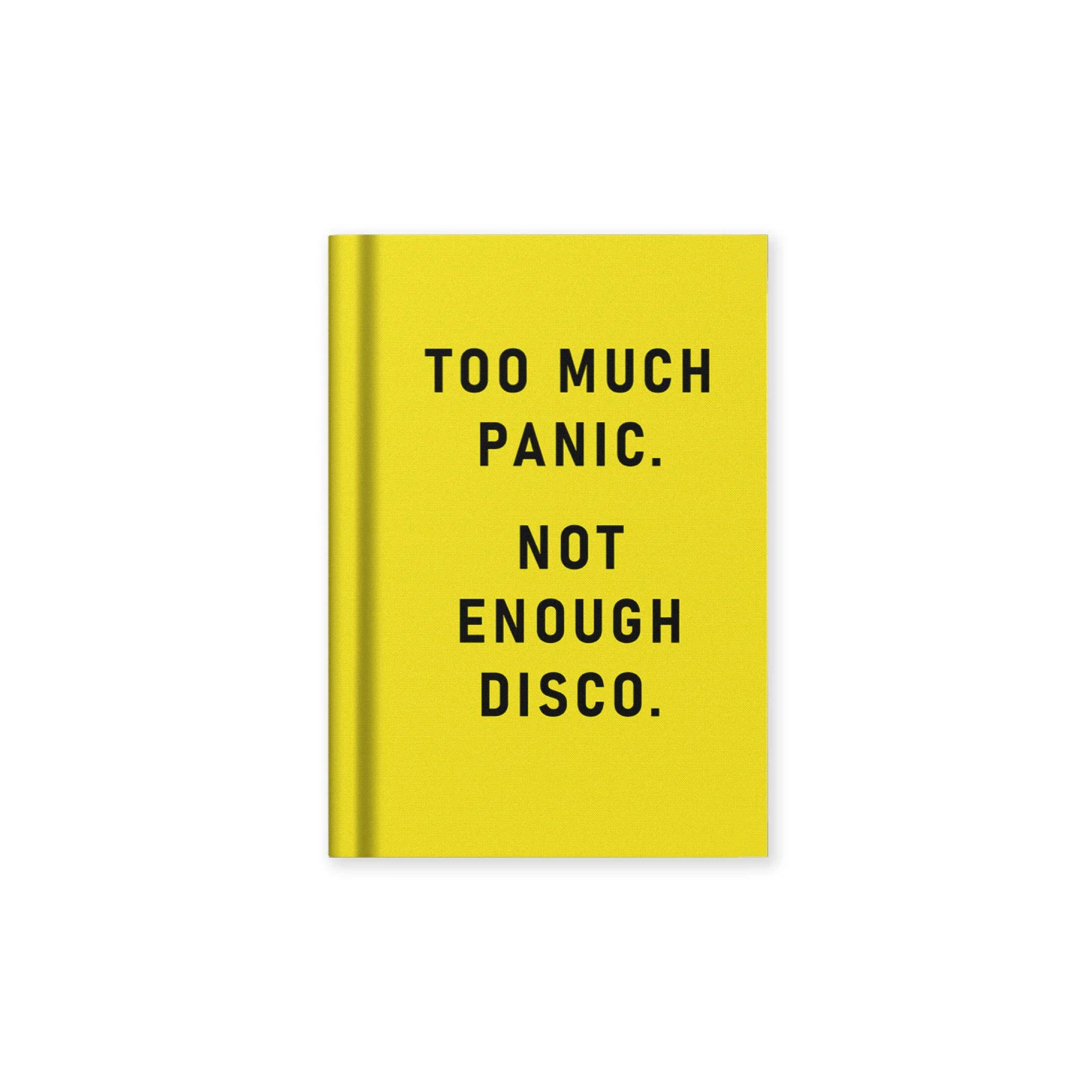 Too Much Panic, Not Enough Disco A7 Notebook - bubblegum market