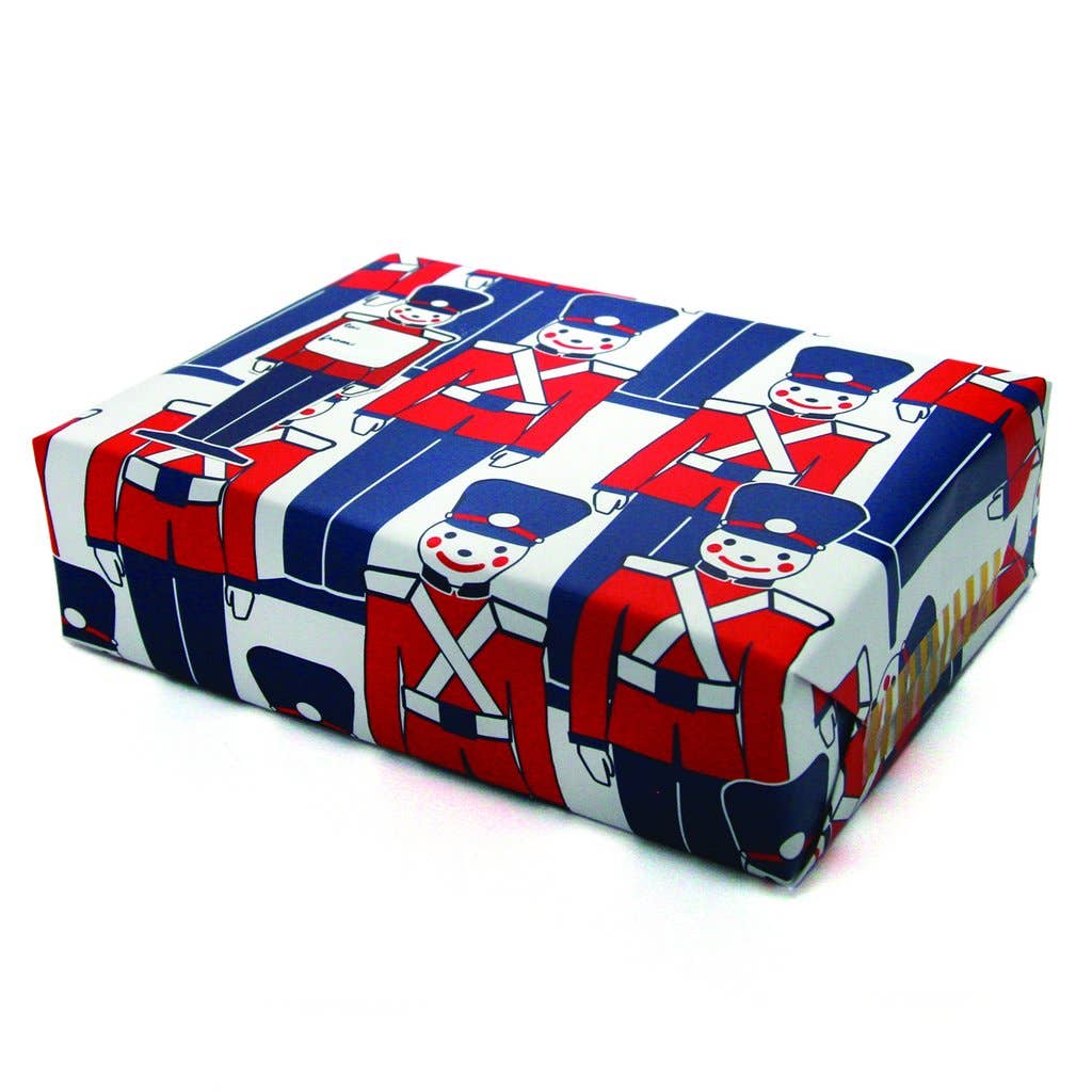 Toy Soldier Wrapping Paper Sheets (Roll of 3) - bubblegum market