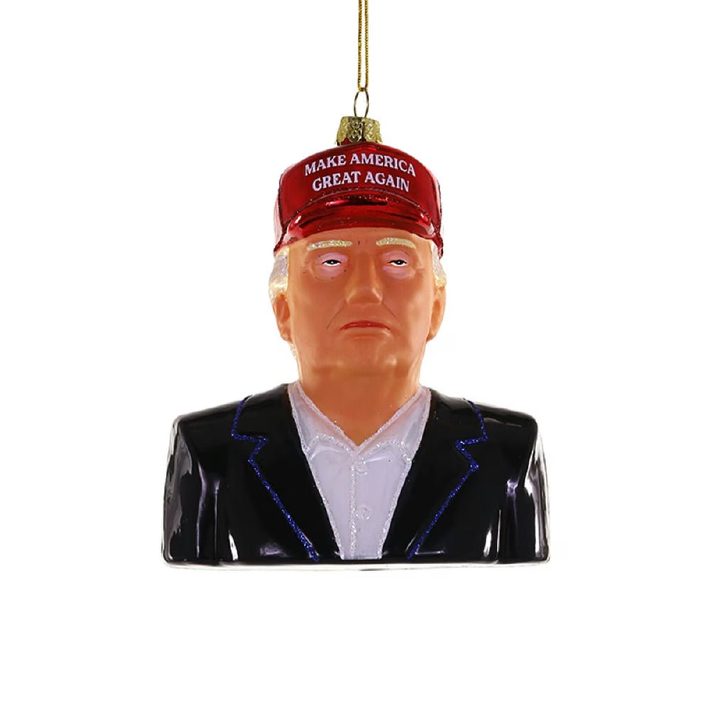 Trump Ornament 4.25" - bubblegum market