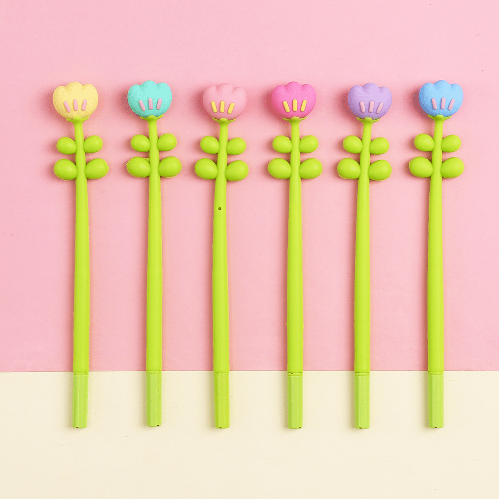 Tulip Wiggle Gel Pen - bubblegum market