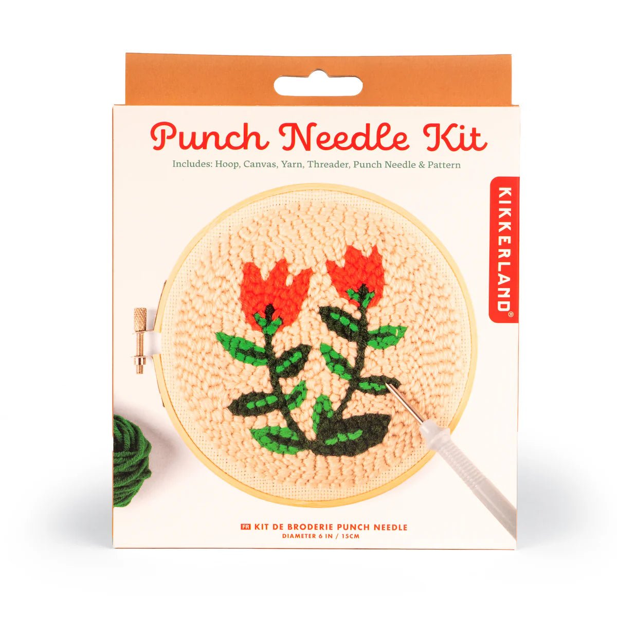 Tulips Punch Needle Kit - bubblegum market
