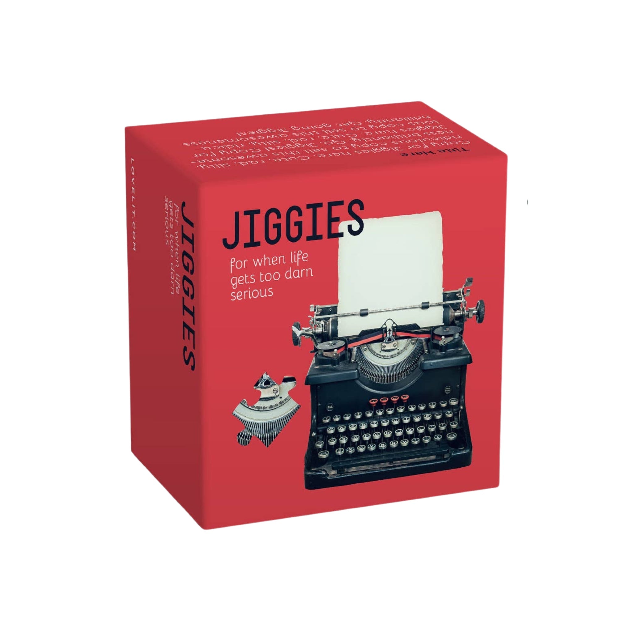 Typewriter 86 - Piece Jiggie Puzzle - bubblegum market