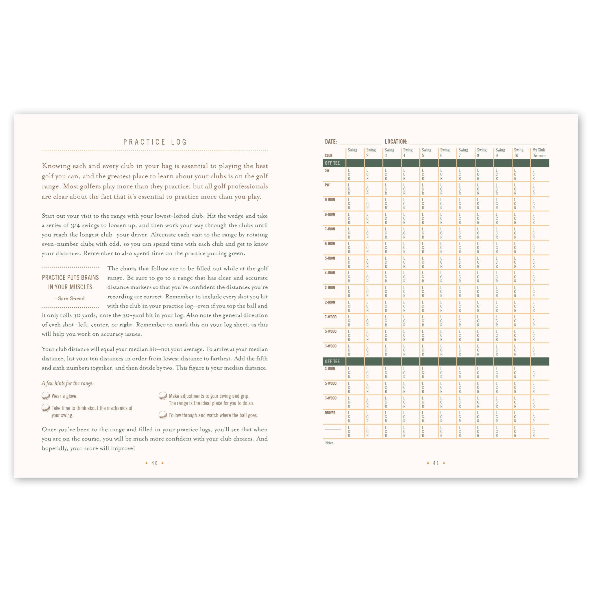 Ultimate Golf Journal - bubblegum market