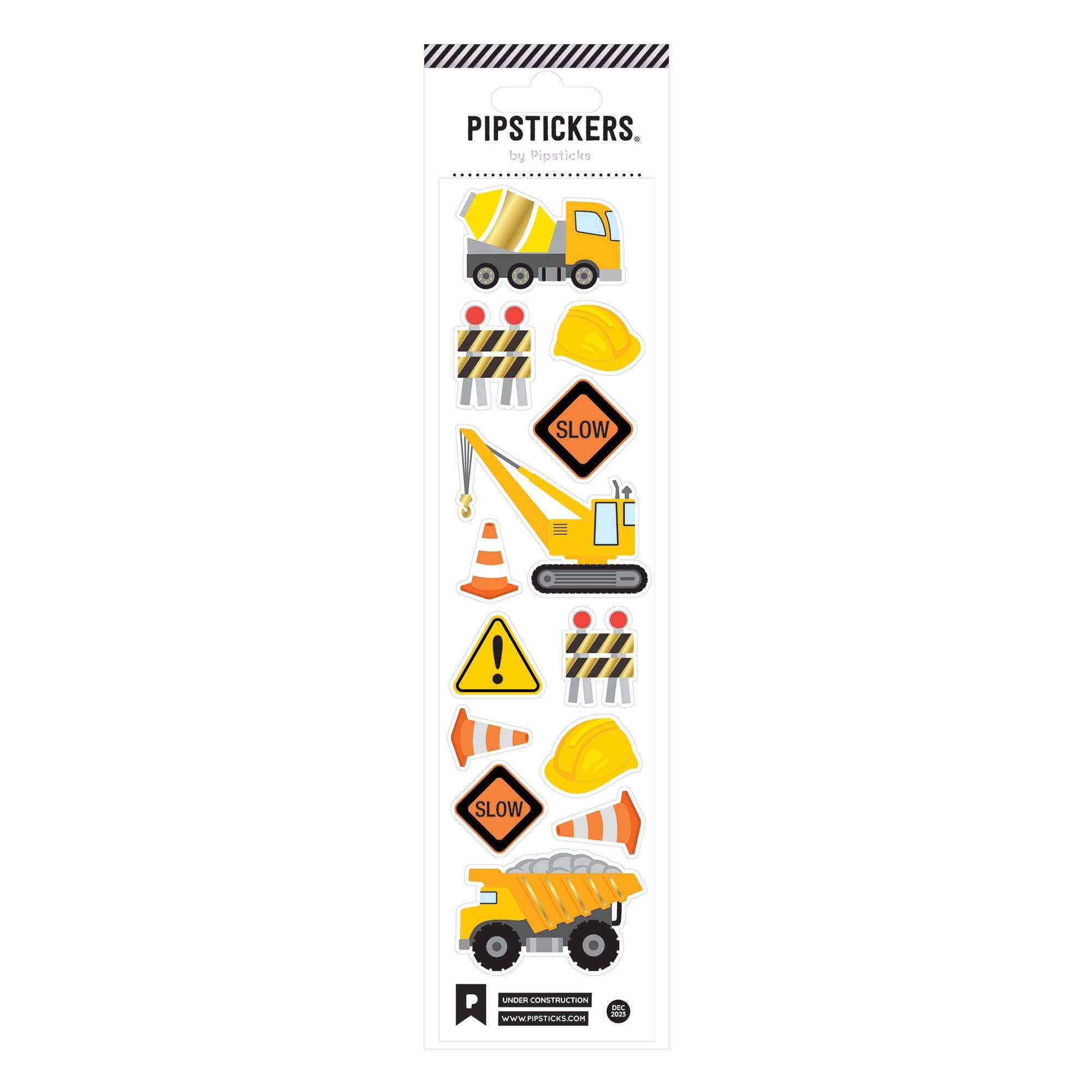 Under Construction Stickers - bubblegum market