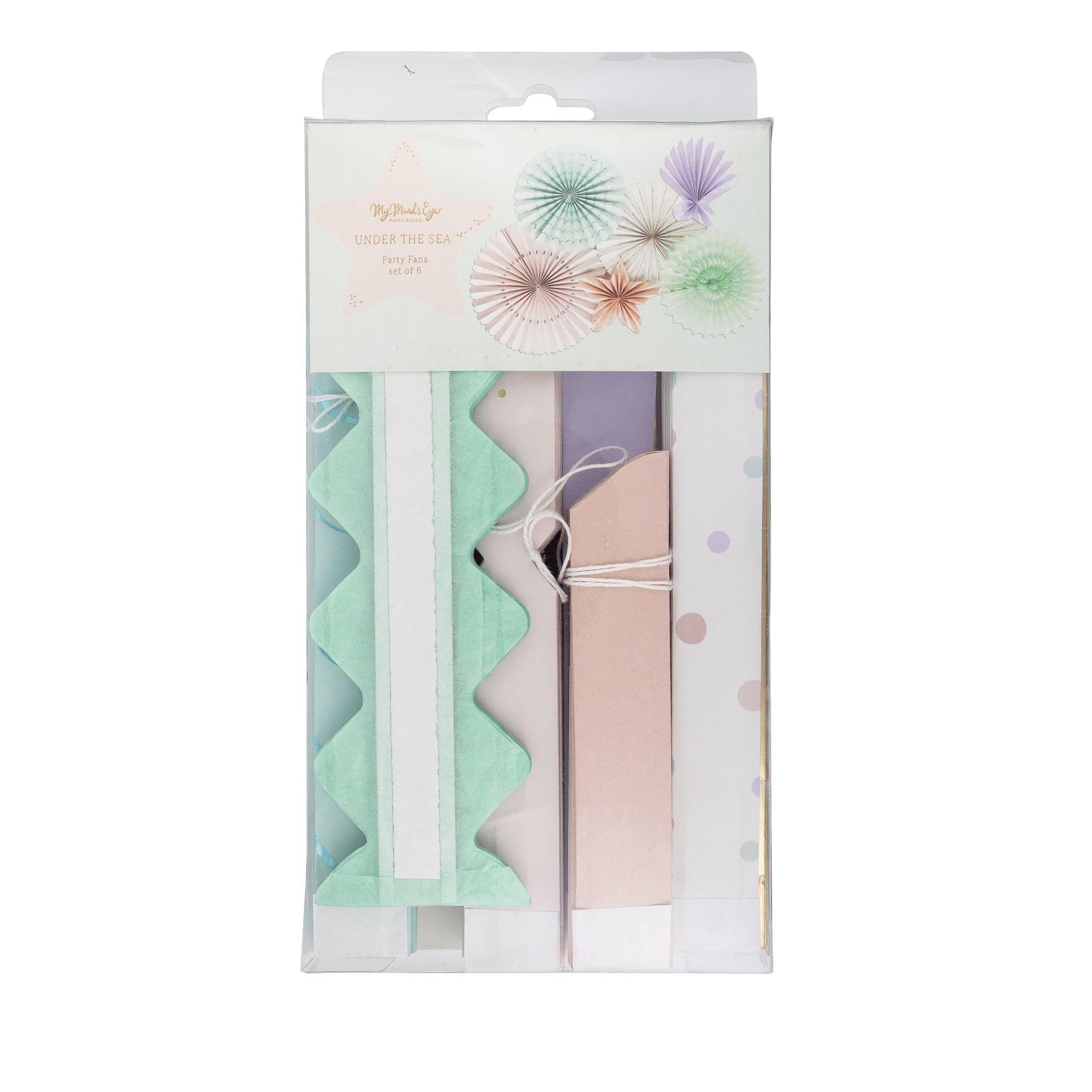 Under the Sea / Mermaid Paper Fan Set - bubblegum market