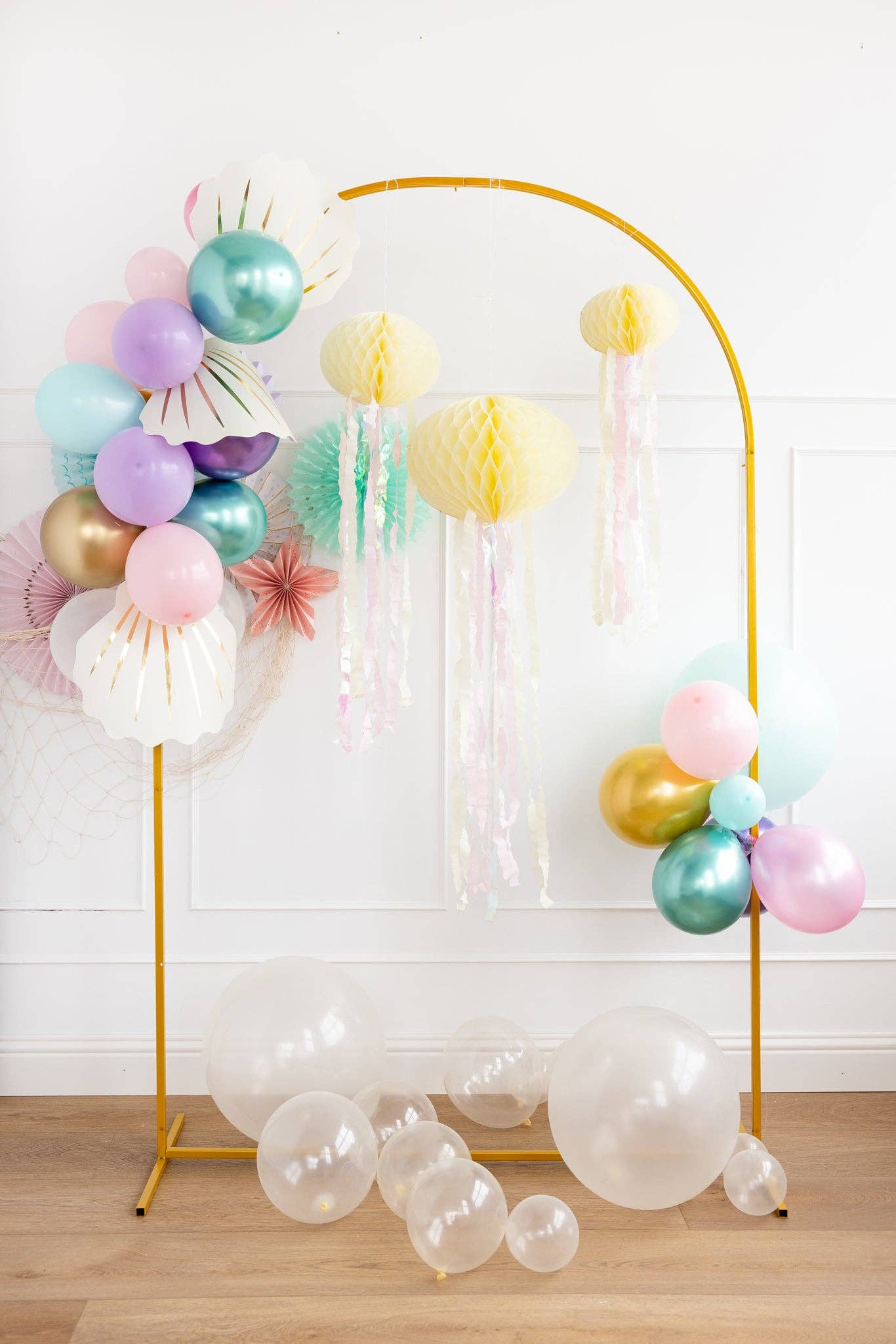 Under the Sea / Mermaid Paper Fan Set - bubblegum market