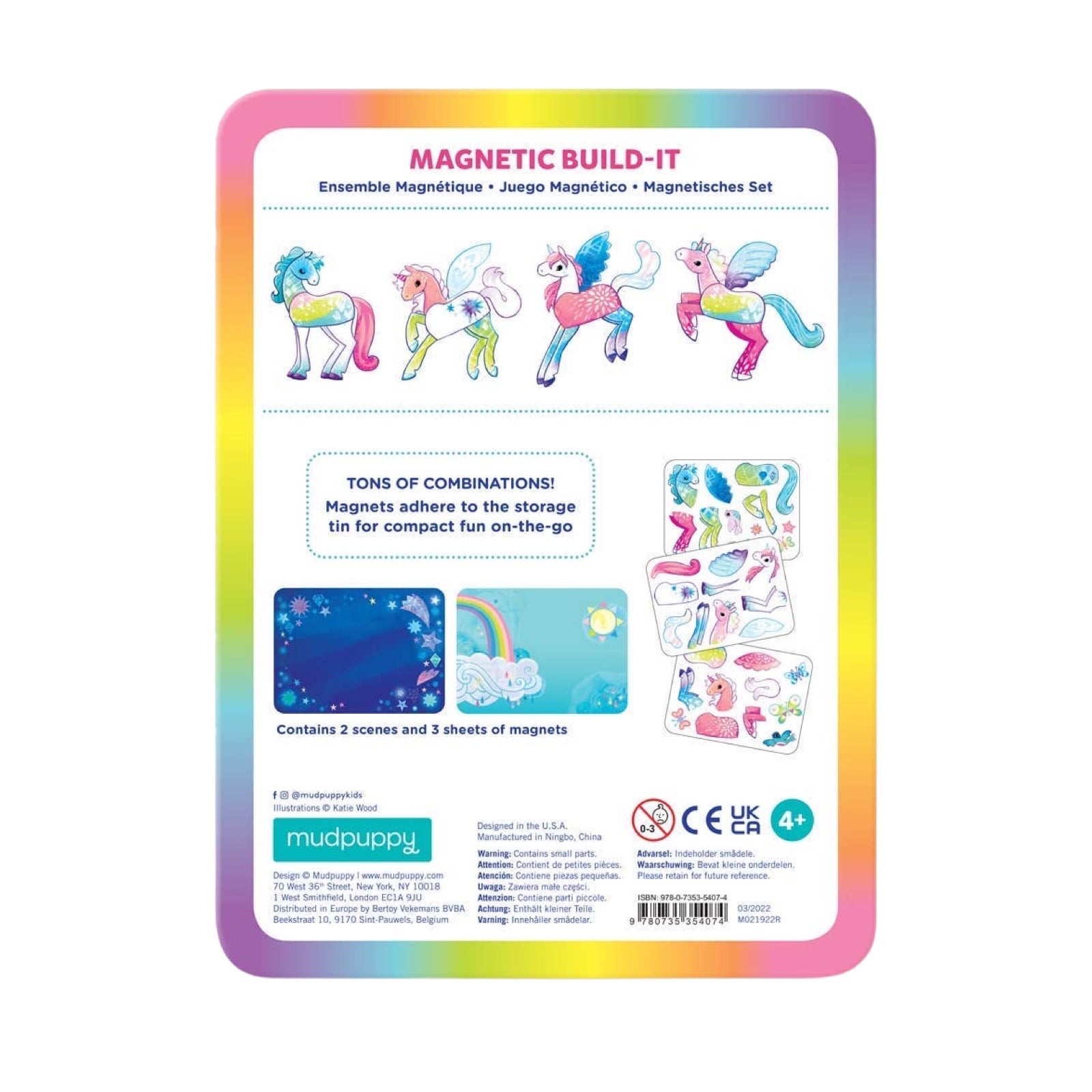 Unicorn Magic Magnetic Build - It Play Set - bubblegum market